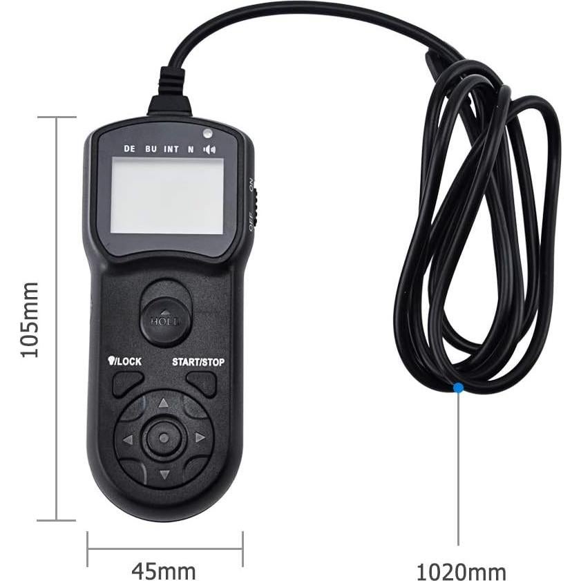 Cable disparador remoto JJC TM-J2 para Olympus E-M1 Mark II