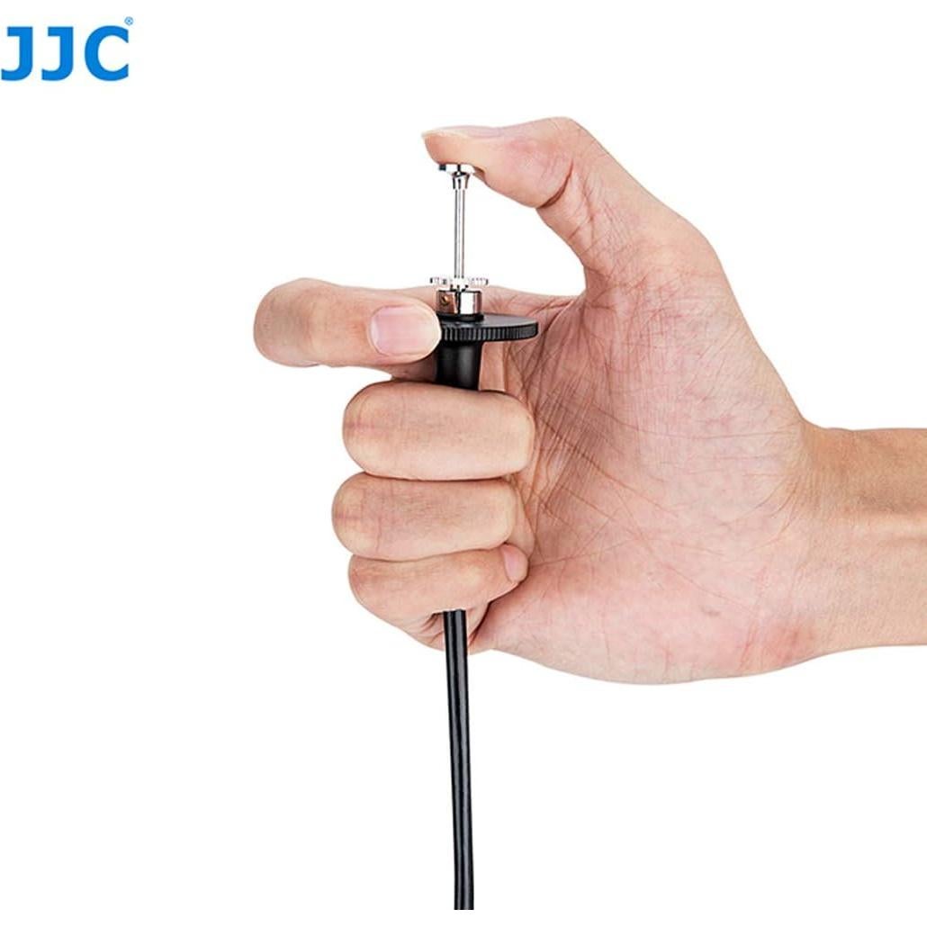 Liberación de Cable Roscado JJC TCR-70BK 70cm Negro