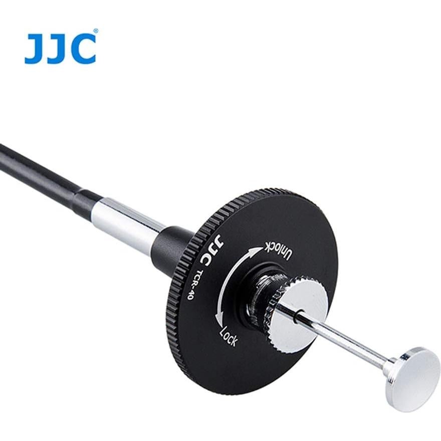 Liberación de Cable Roscado JJC TCR-70BK 70cm Negro