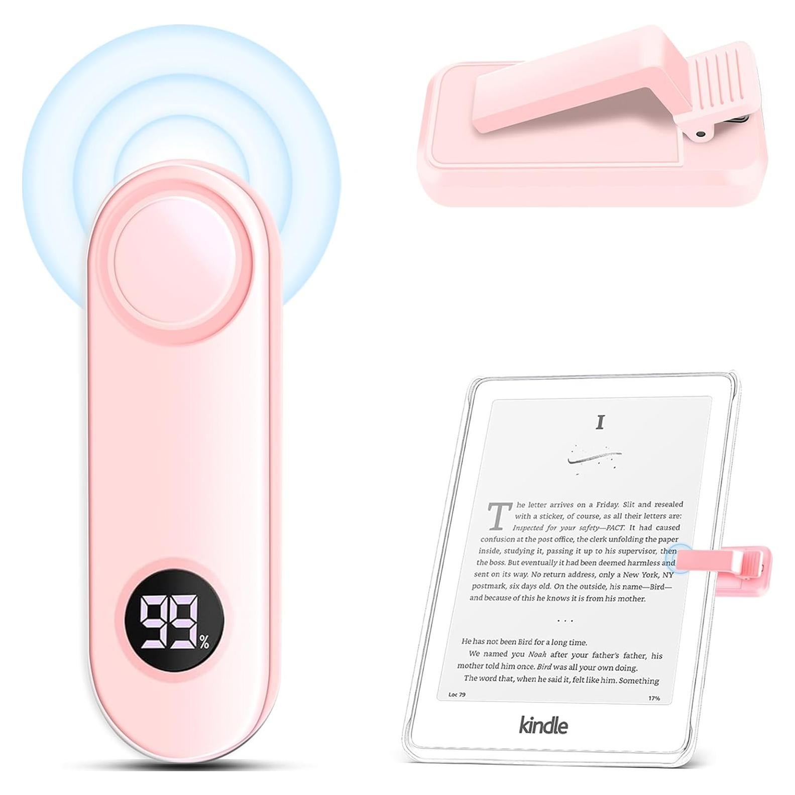 Pasador de Página Inalámbrico para Kindle Paperwhite Rosa