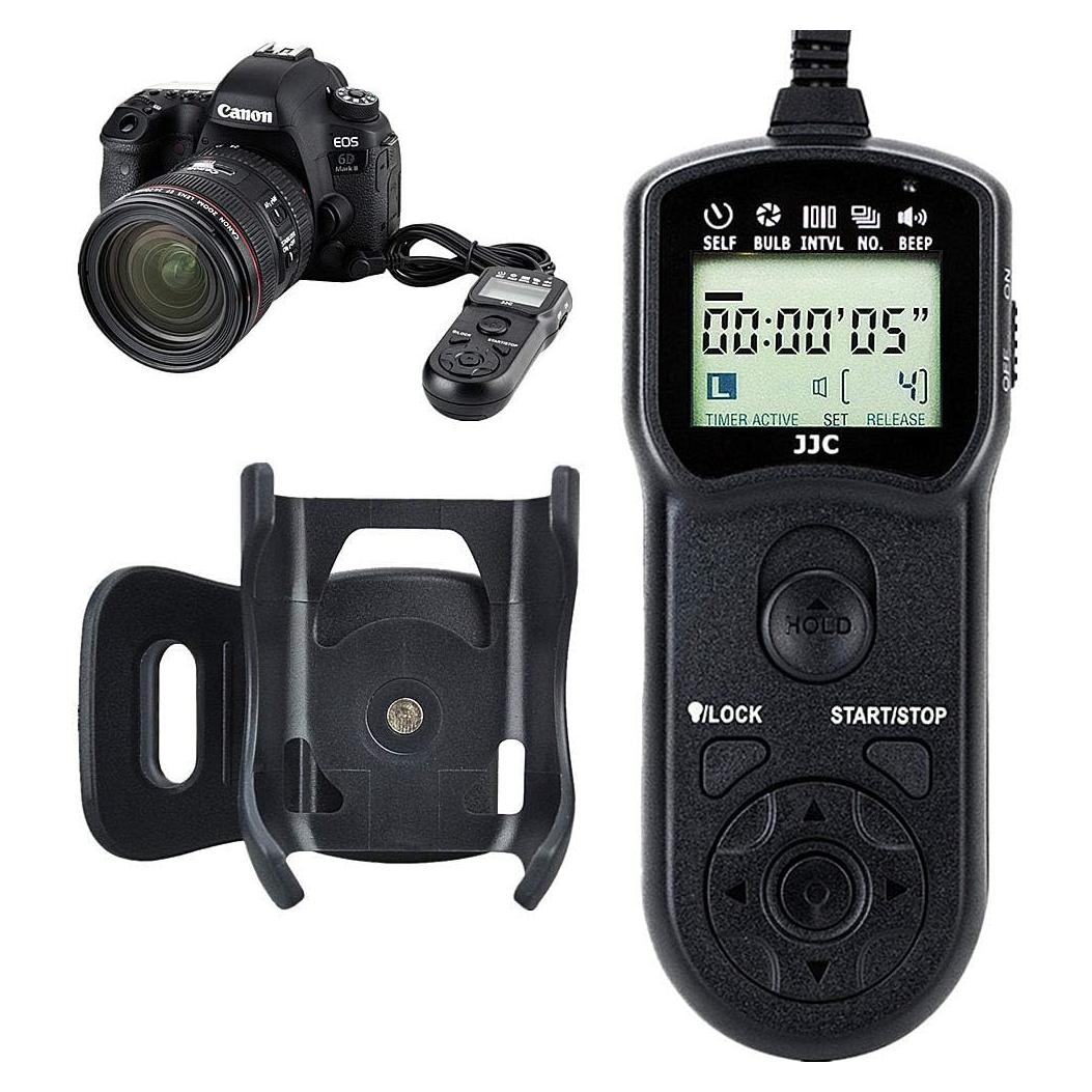 Control Remoto Intervalómetro JJC TM-A para Canon EOS