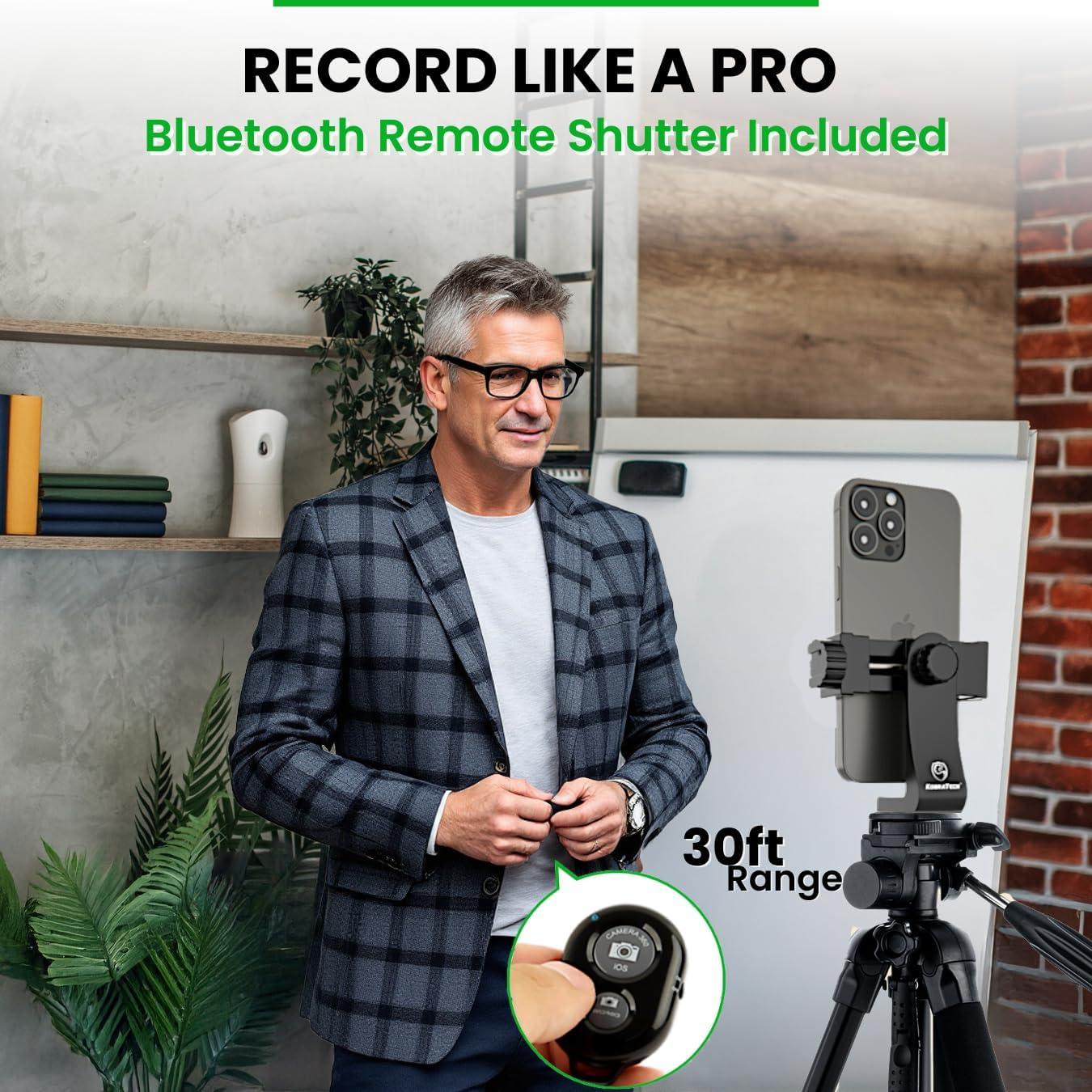 Soporte para Teléfono UniMount 360 KobraTech con Disparador Bluetooth