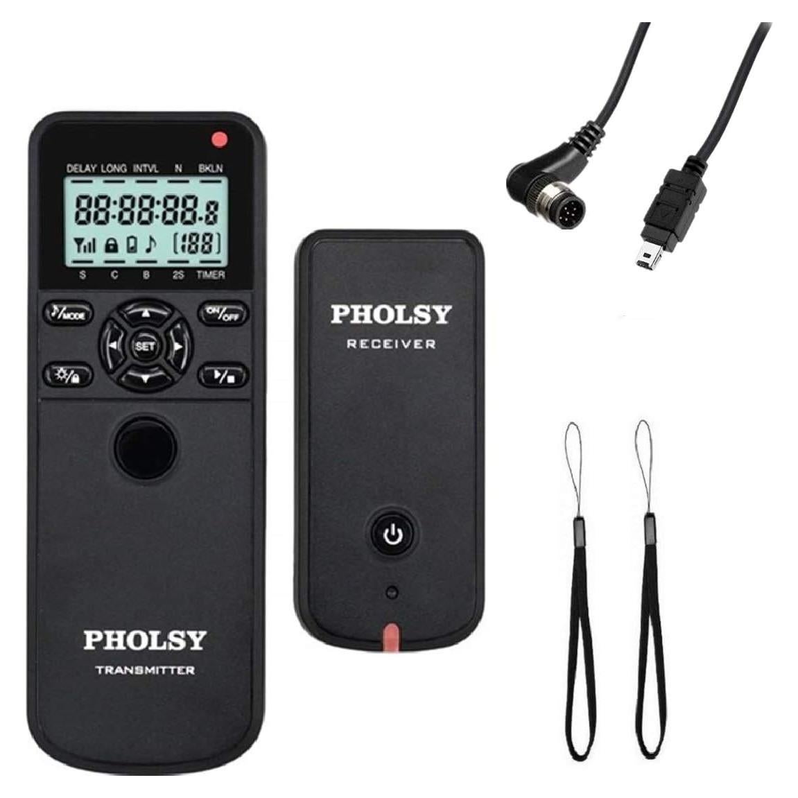 Control Remoto Inalámbrico PHOLSY para Cámaras Nikon