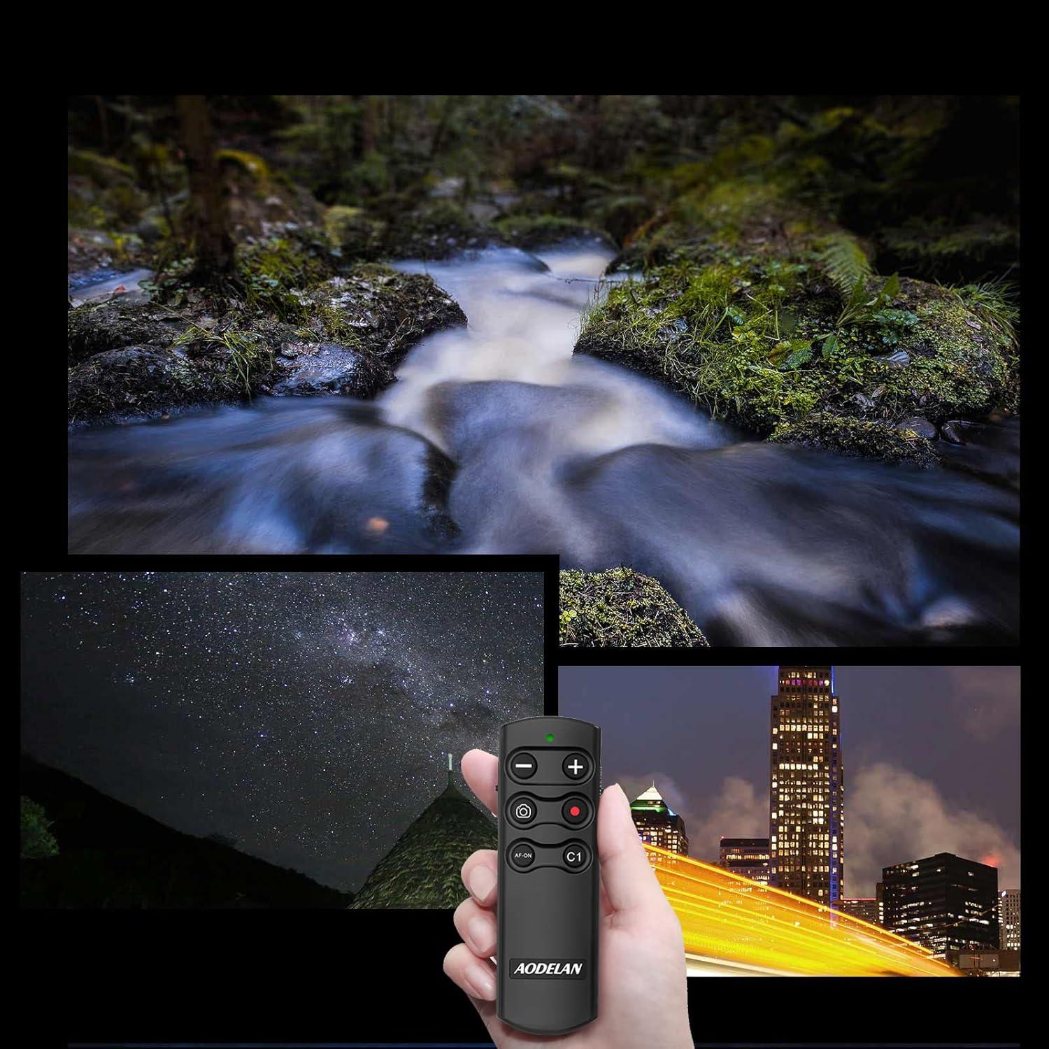 Control Remoto Inalámbrico AODELAN para Cámara Sony A7 III, A7R IV