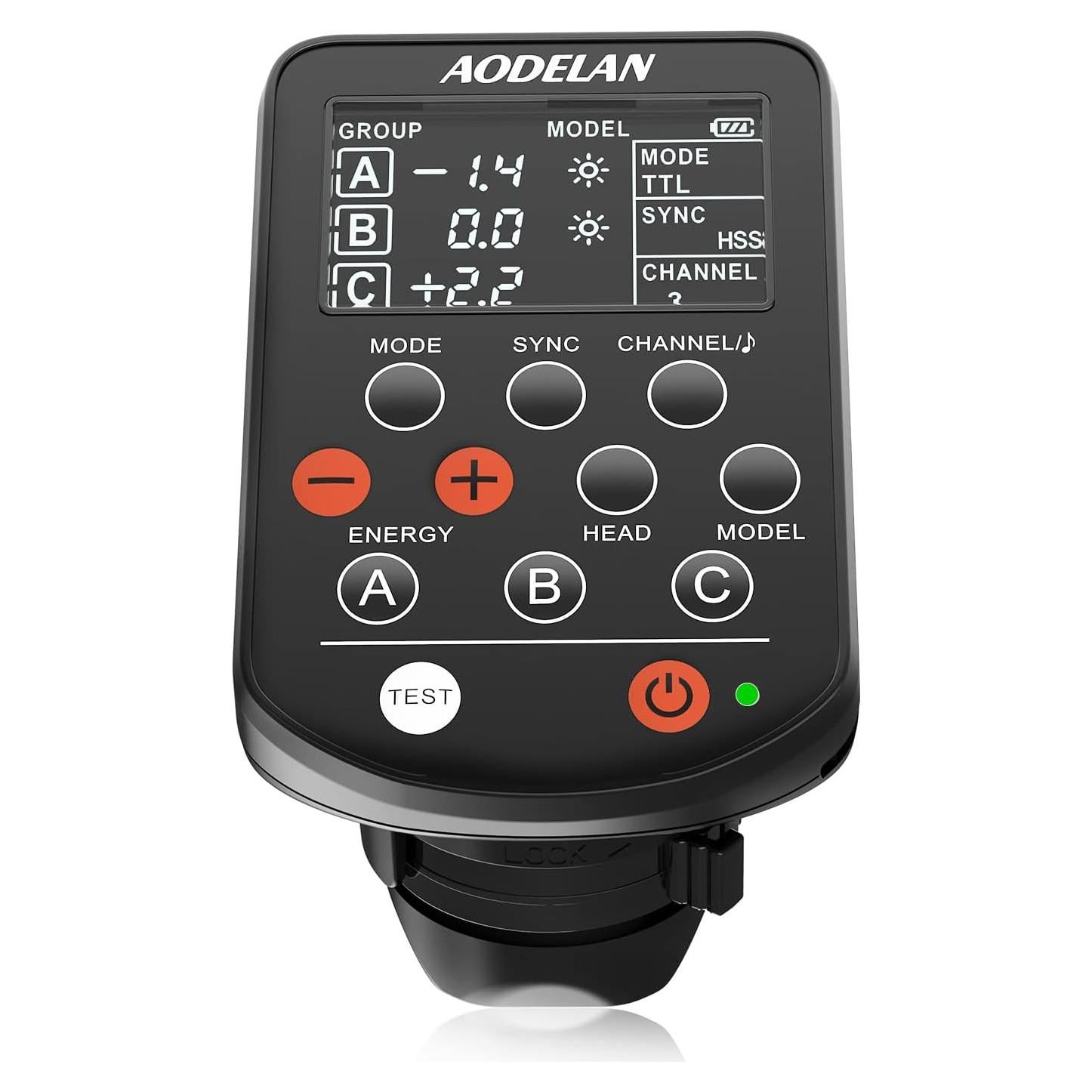 Disparador Inalámbrico AODELAN E4 para Cámaras Canon TTL HSS