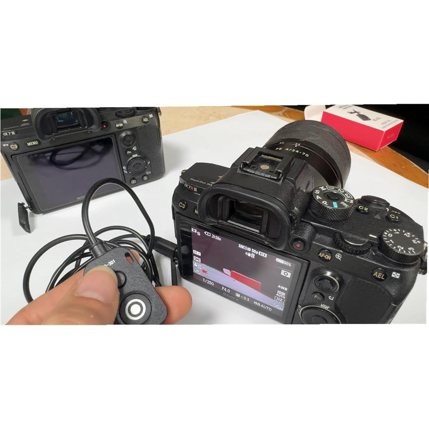 Control Remoto de Obturador Sony RC301-S2 1.5m para Cámaras