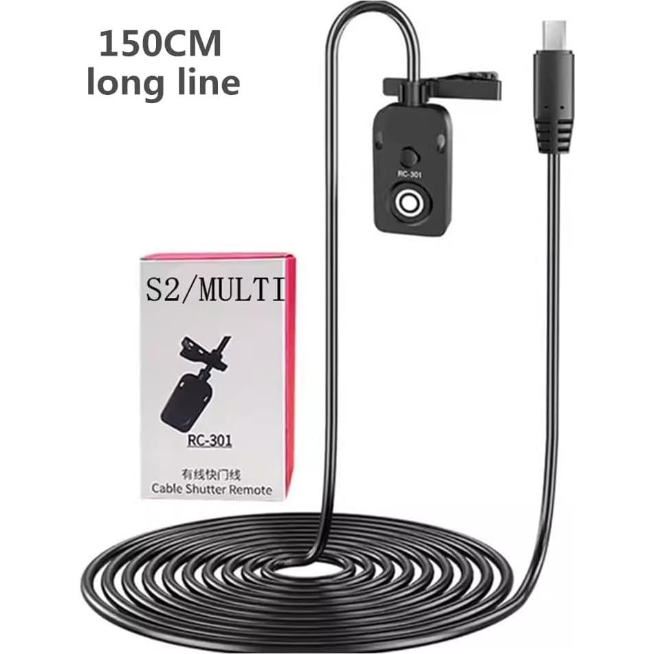 Control Remoto de Obturador Sony RC301-S2 1.5m para Cámaras