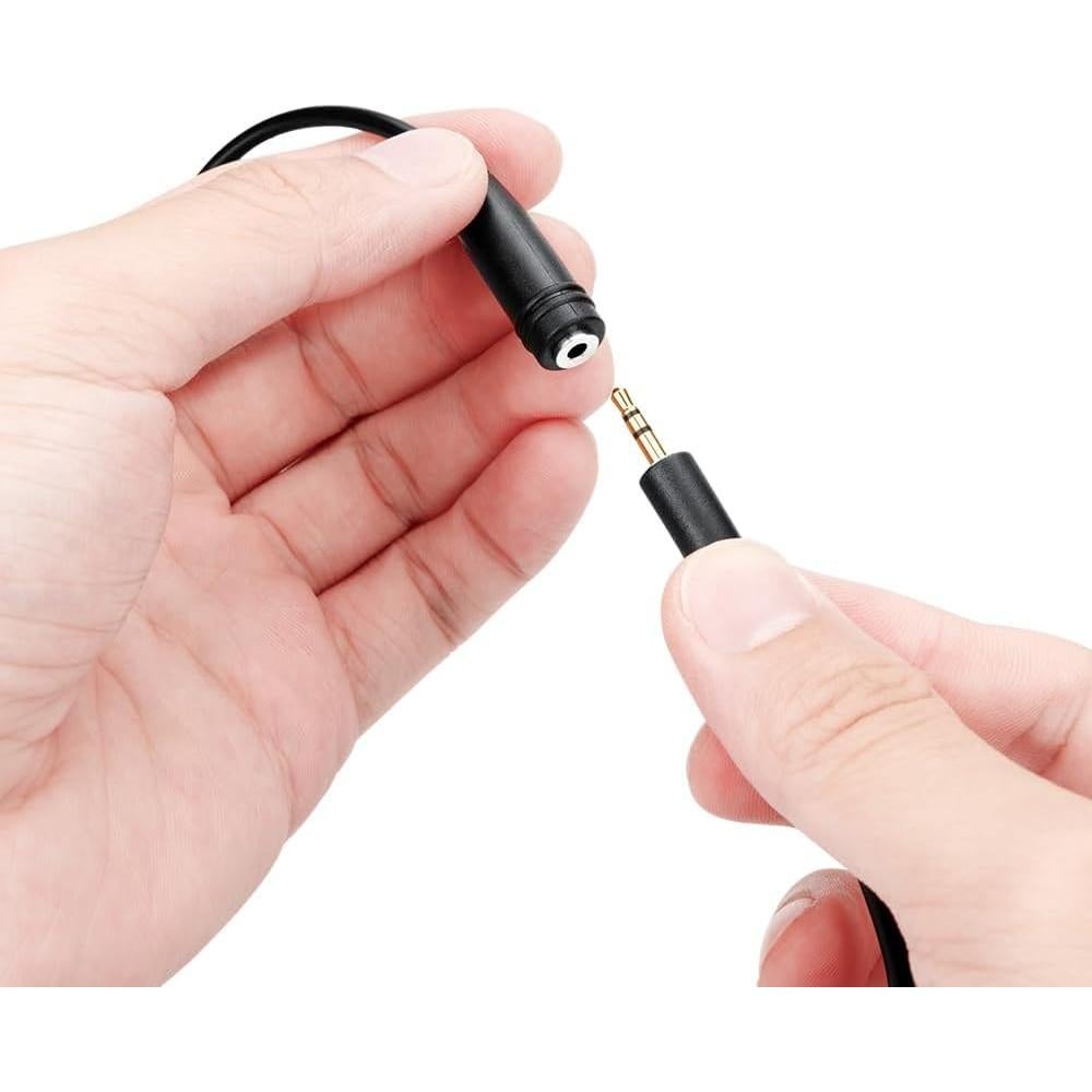 Adaptador JJC 3.5mm TRS Macho a 2.5mm Hembra para Fujifilm