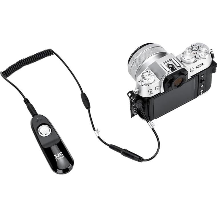 Adaptador JJC 3.5mm TRS Macho a 2.5mm Hembra para Fujifilm