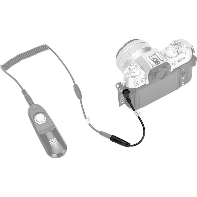 Adaptador JJC 3.5mm TRS Macho a 2.5mm Hembra para Fujifilm