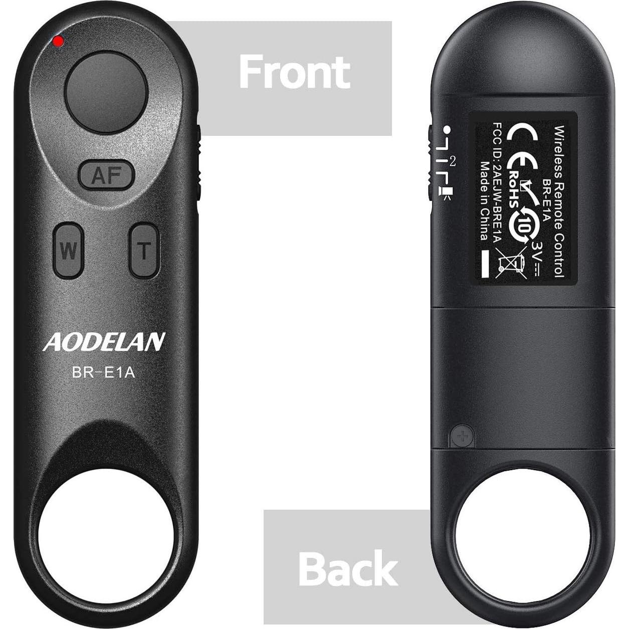 Control Remoto Inalámbrico AODELAN BR-E1A para Canon