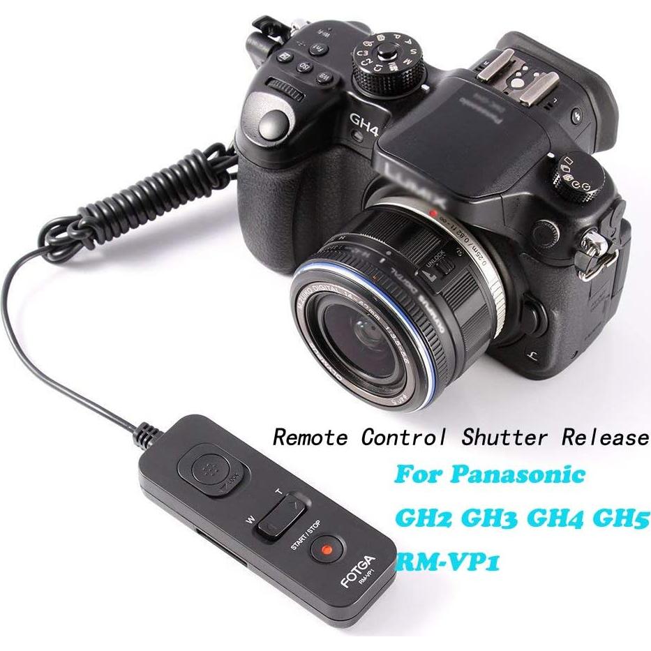 Cable de Control Remoto FOTGA RM-VP1 para Cámara Panasonic 1m