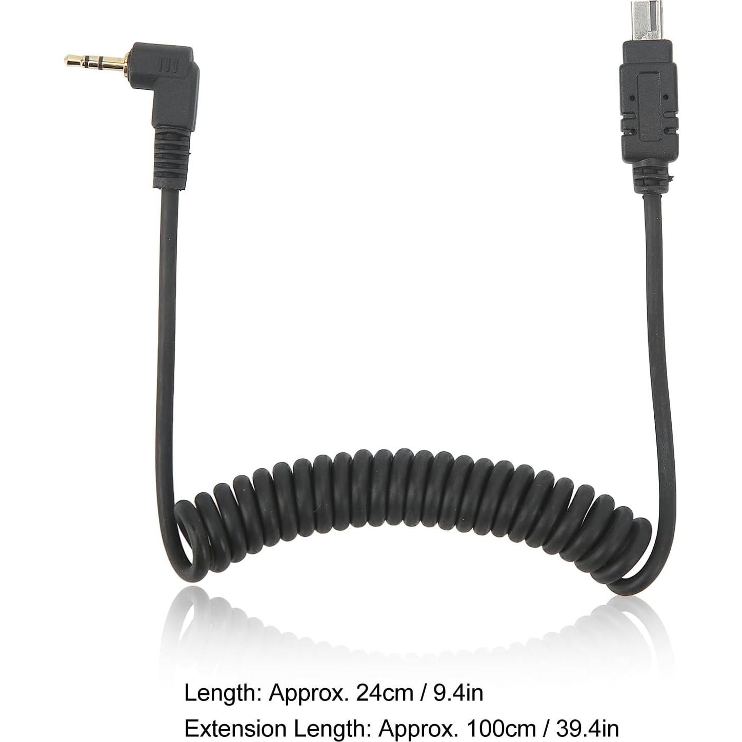 Cable de liberación de obturador remoto Sanpyl N3 24cm a 100cm