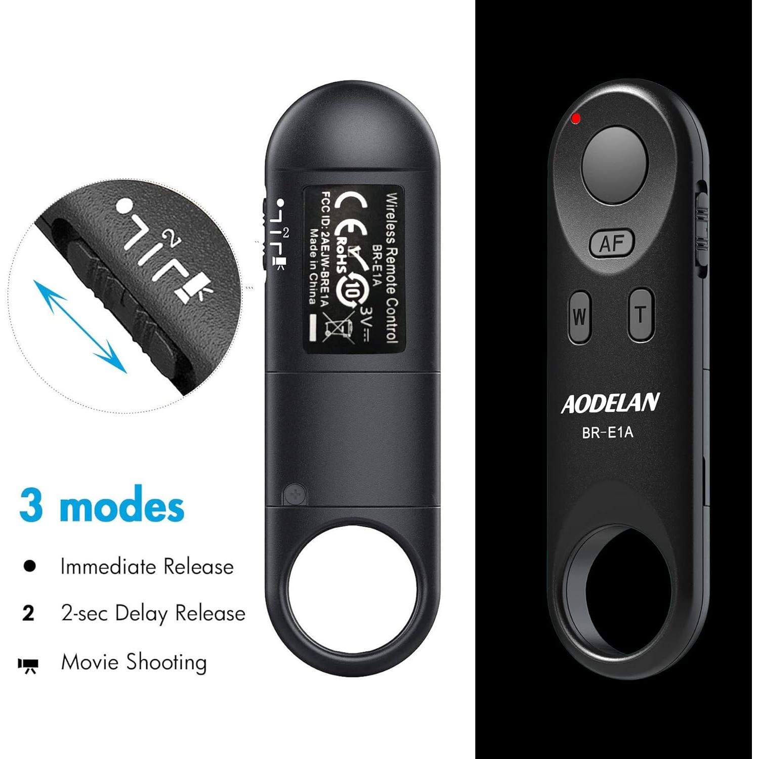 Disparador Inalámbrico AODELAN BR-E1A para Canon EOS