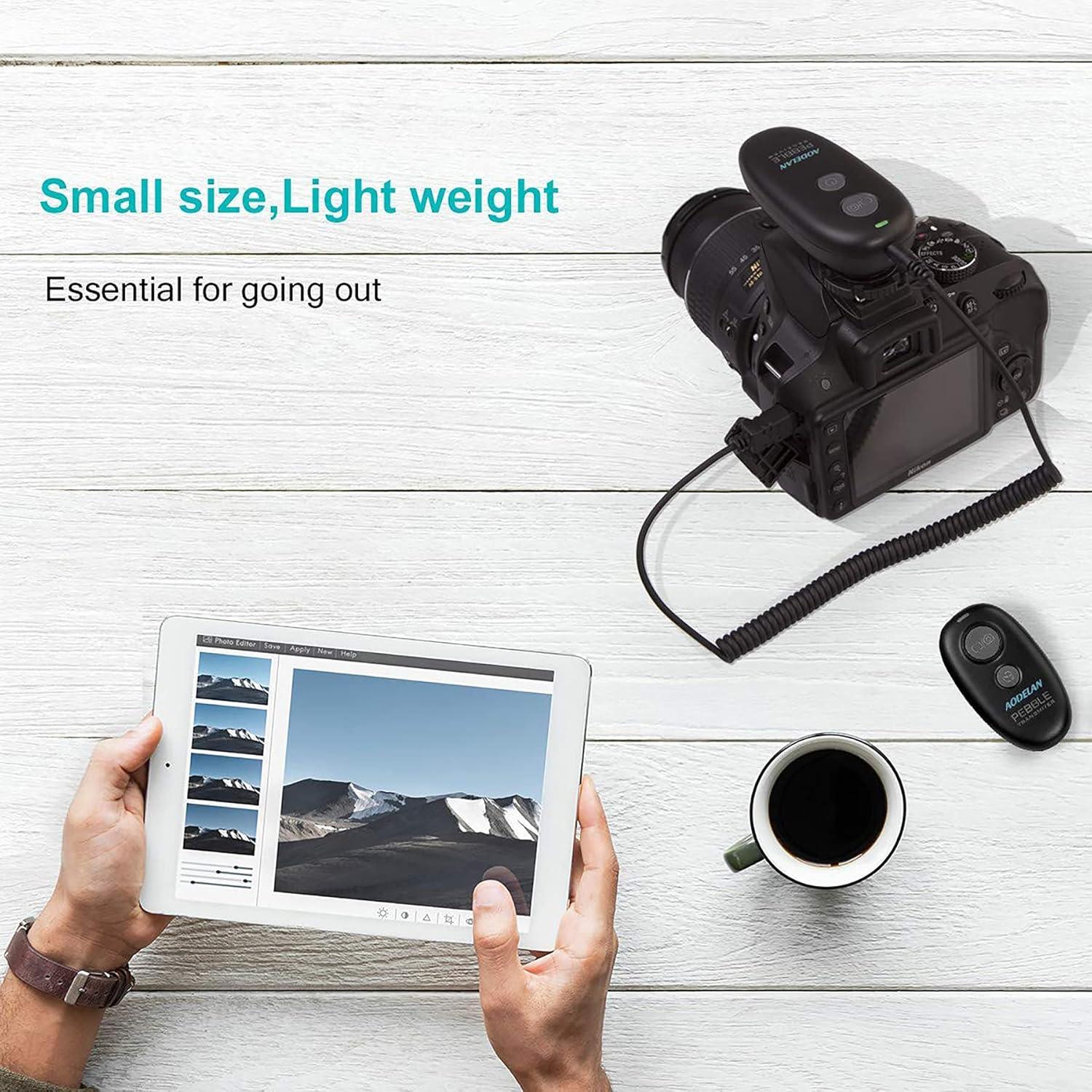 Disparador Inalámbrico AODELAN para Canon y Fujifilm - Rango 80m