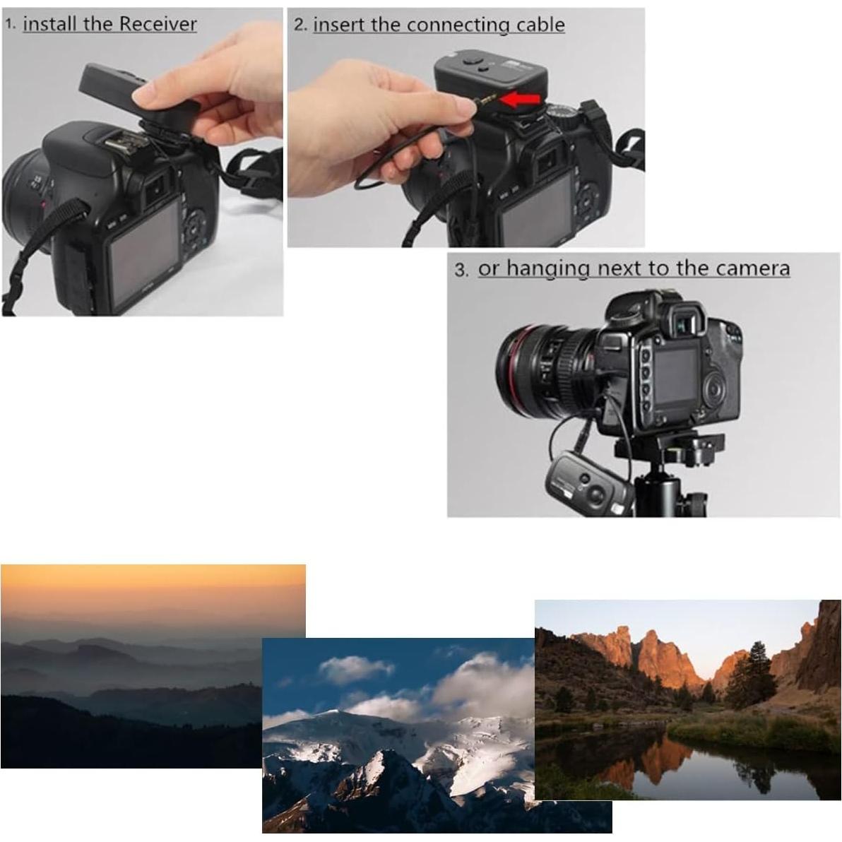 Disparador Remoto Inalámbrico Pixel RW221-L1 para Panasonic