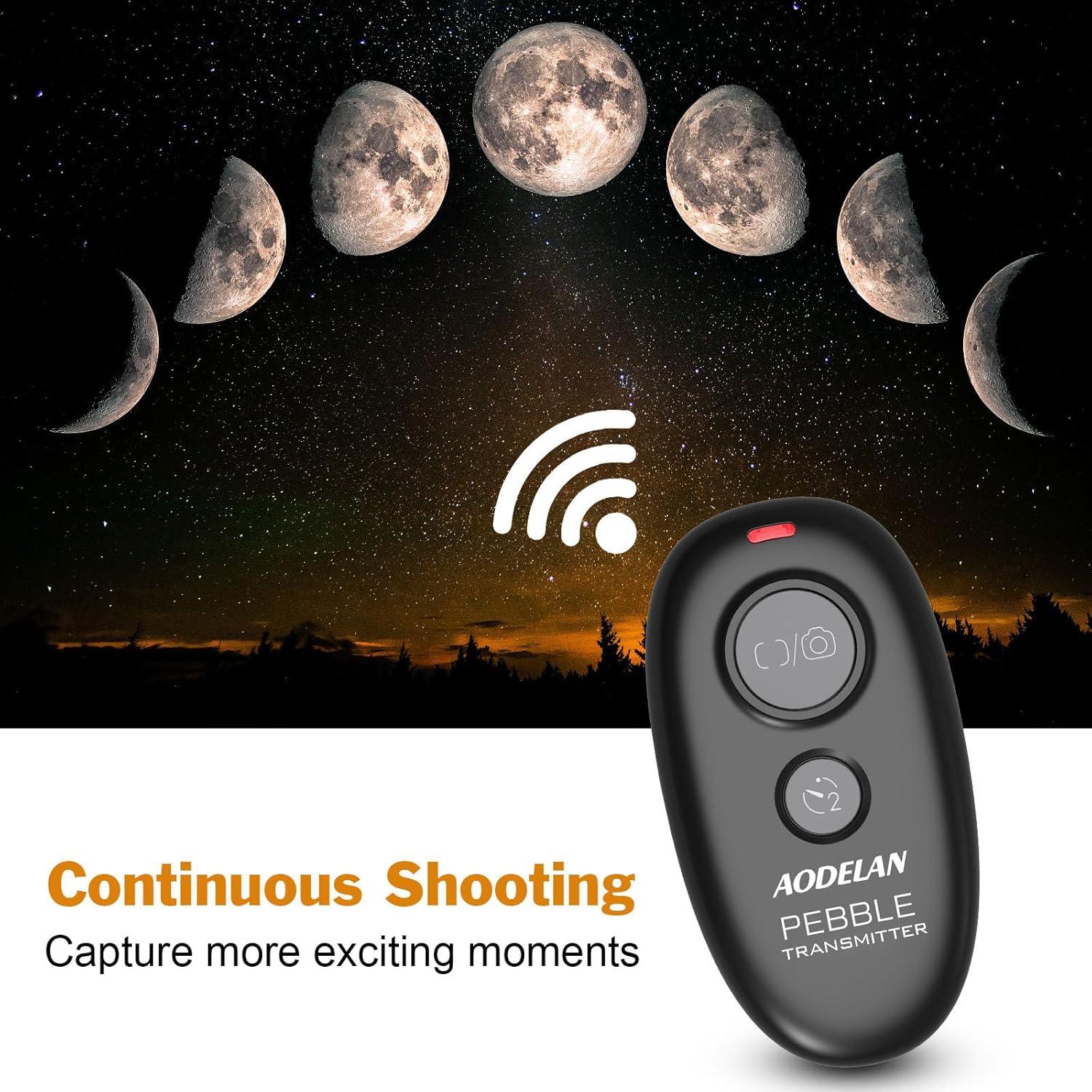 Disparador Remoto Inalámbrico Aodelan para Canon EOS