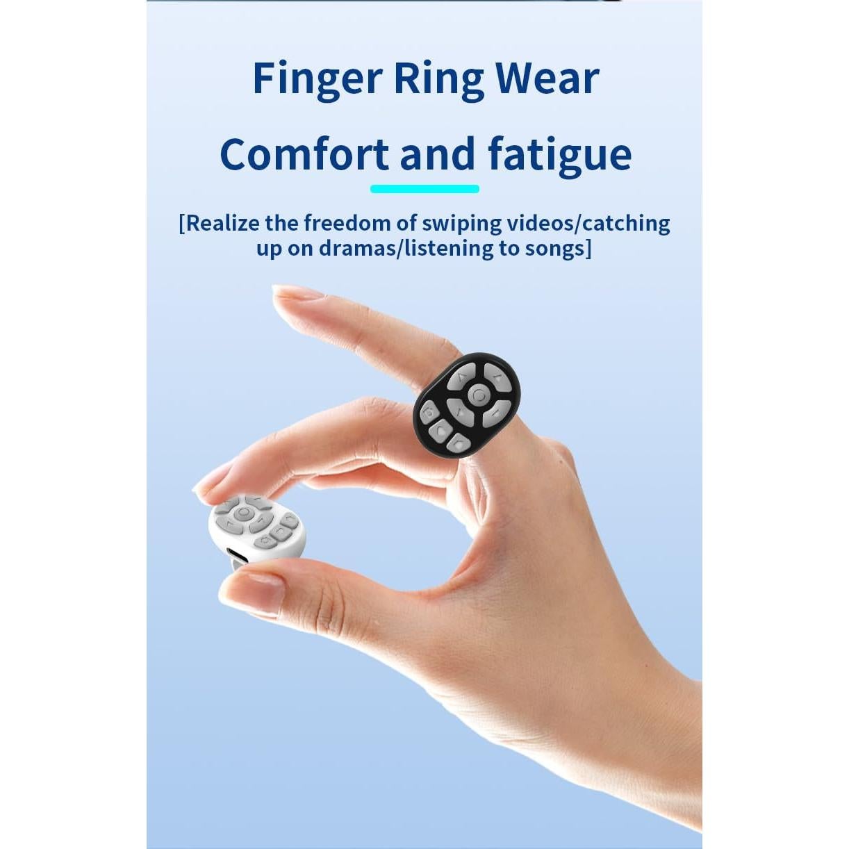 Control Remoto Inalámbrico Bluetooth NOVZIX S29 Rosa