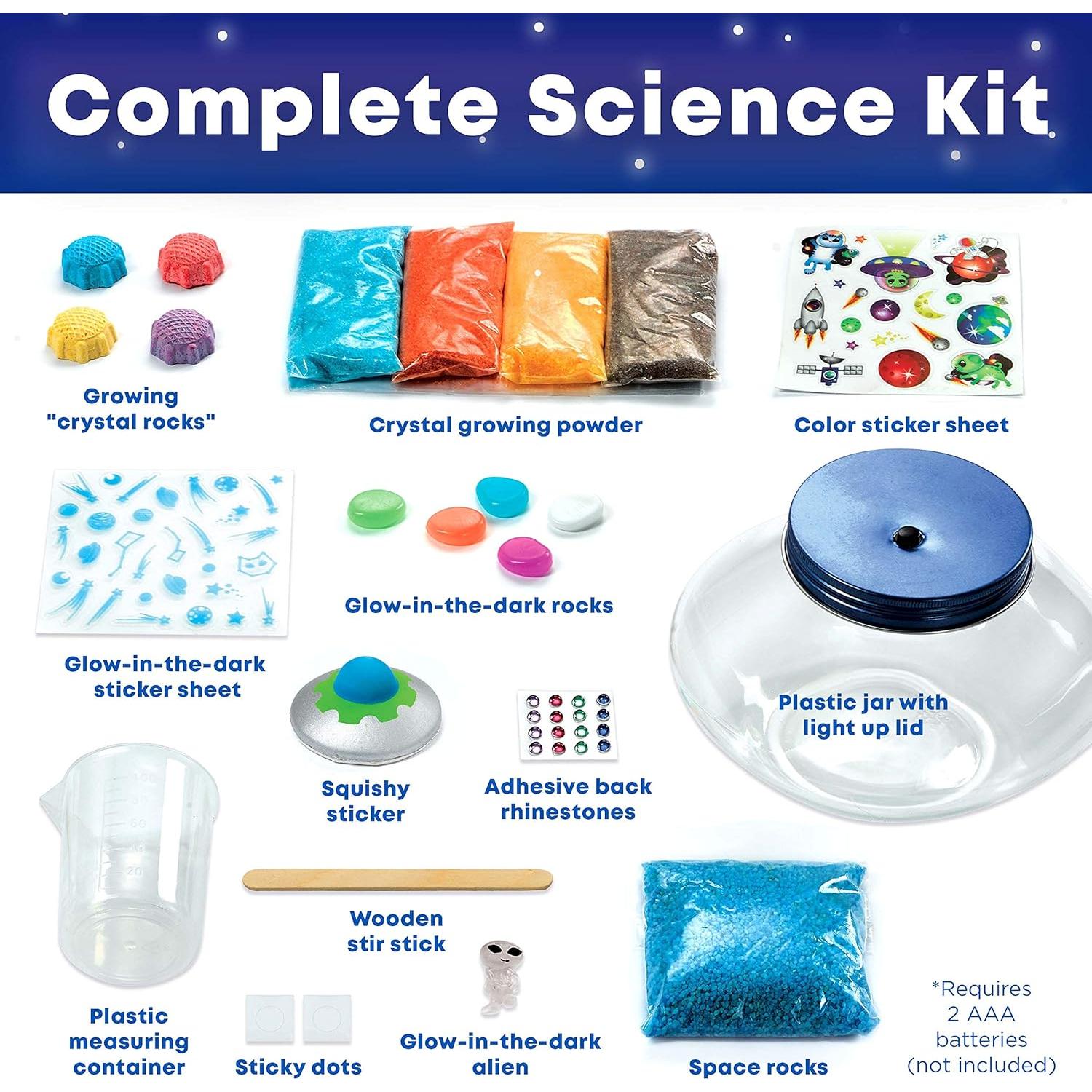 Kit de Terrario Espacial de Cristal Creativity for Kids - STEM 6+