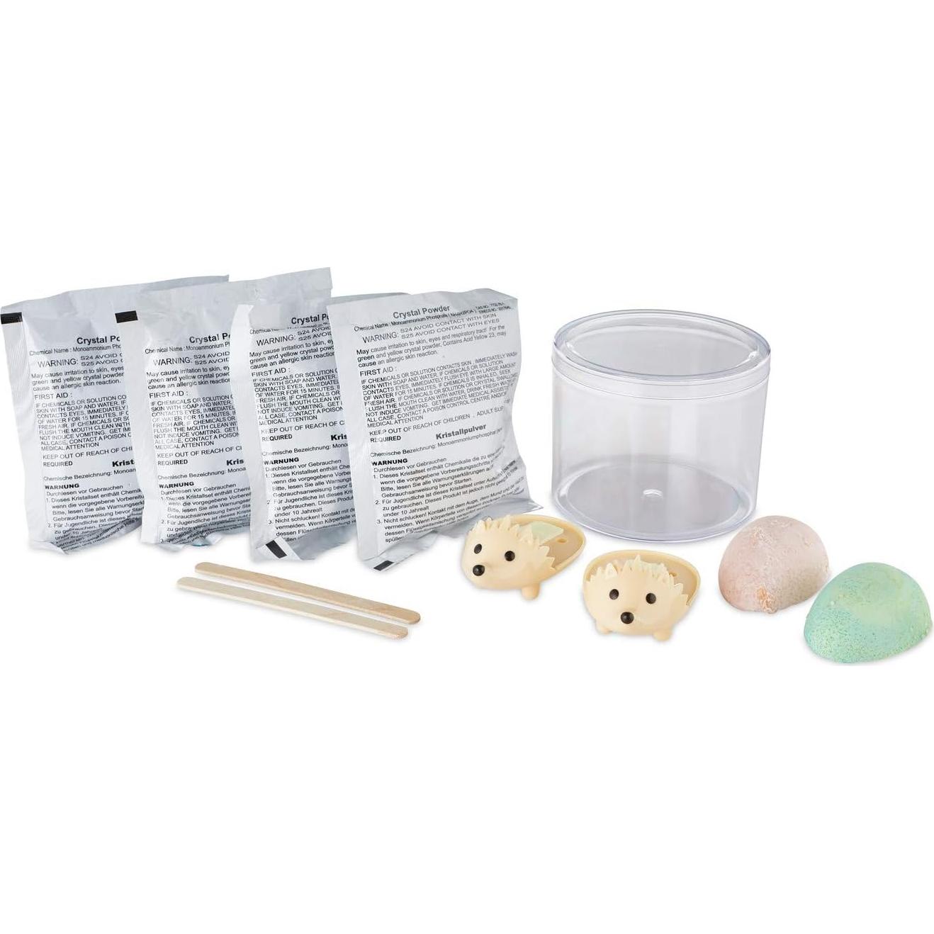 Kits de Crecimiento de Cristales MindWare - 2 Erizos Brillantes