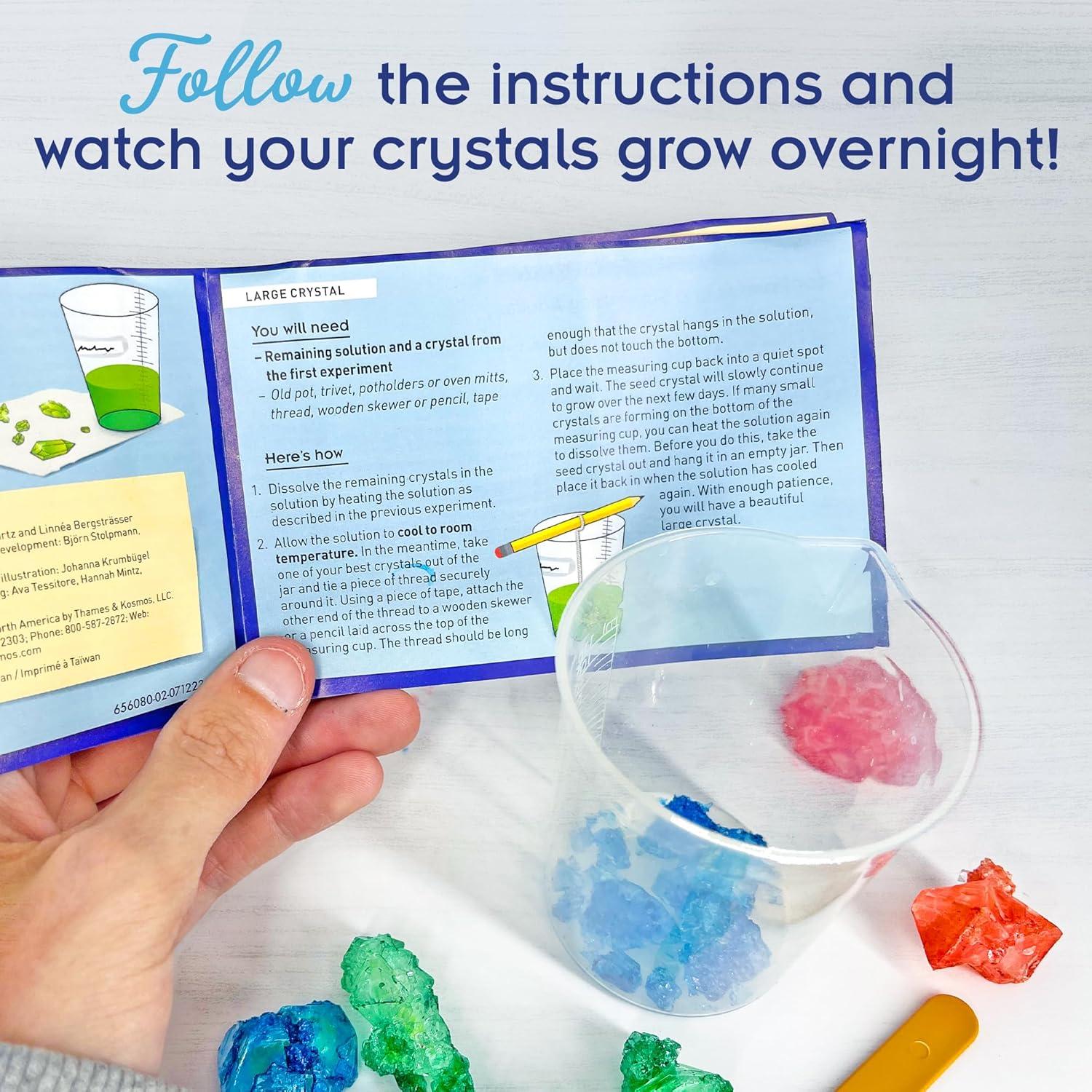 Set de Regalo Thames & Kosmos para Hacer Cristales STEM - 16 Kits