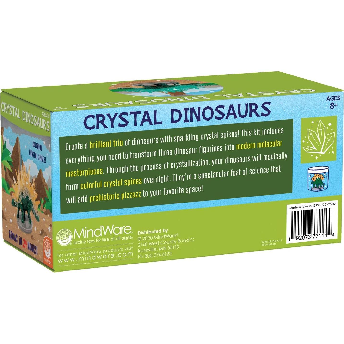 Kits de Crecimiento de Cristales MindWare Dinosaurios - 10 Piezas