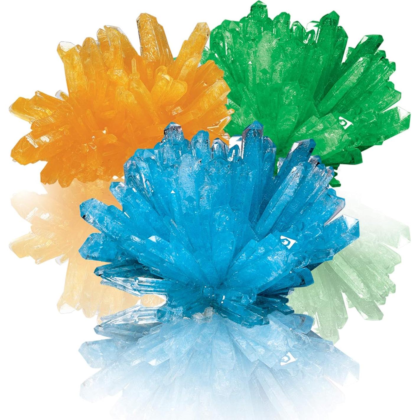 Kit de Crecimiento de Cristales NSI - Citrino, Esmeralda y Aguamarina