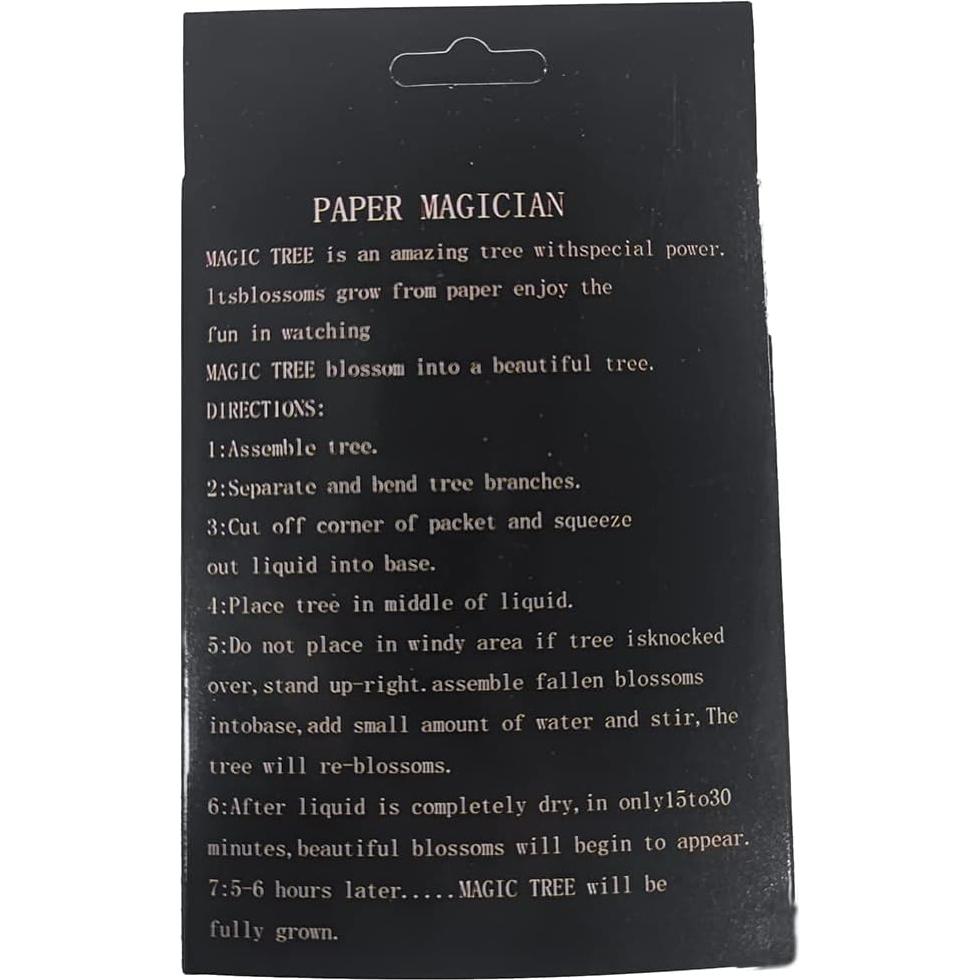 Mini Árbol de Navidad Creciente Geduochn 17x10 cm Juguete