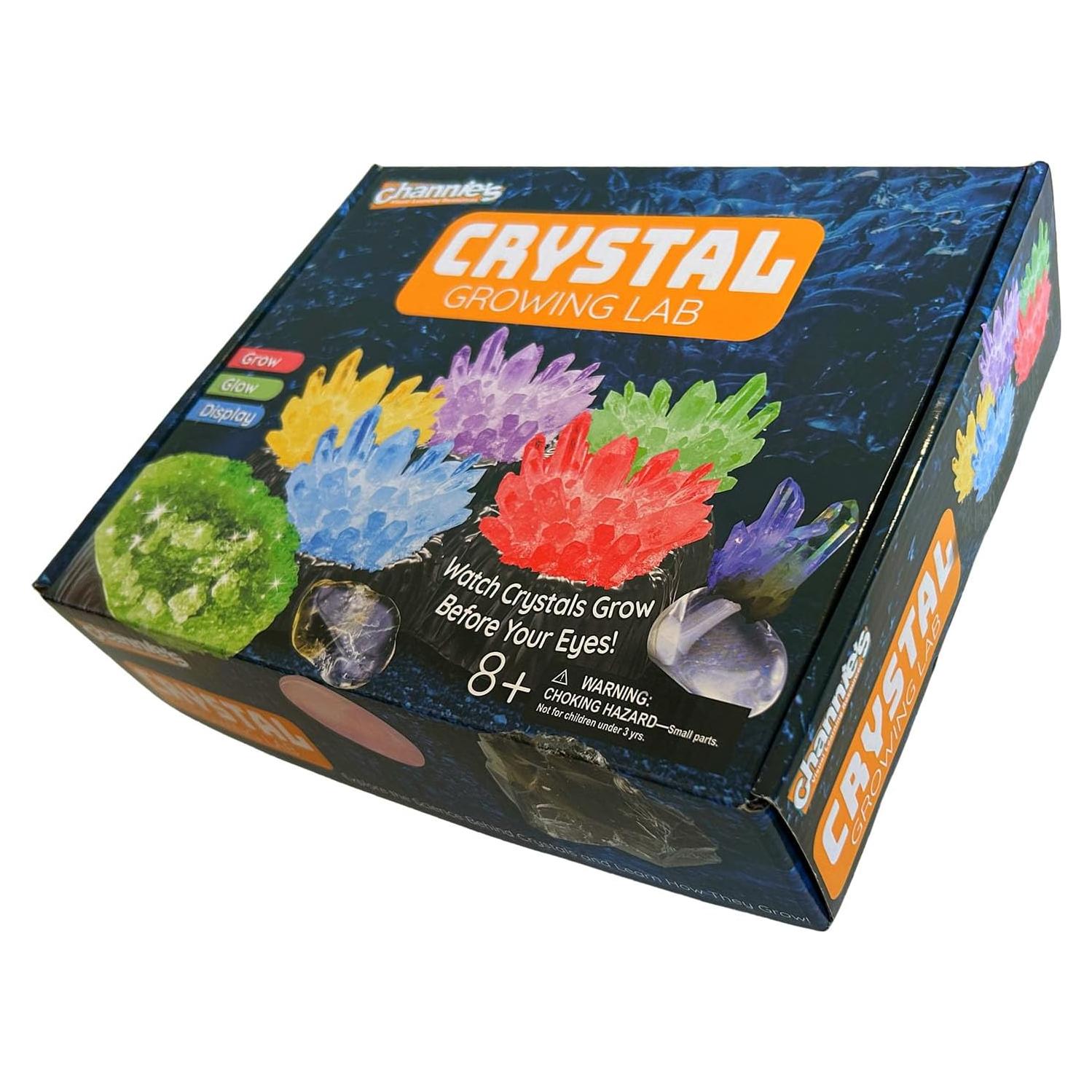 Kit de Crecimiento de Cristales Channie - Ciencia STEM 8-15 Años