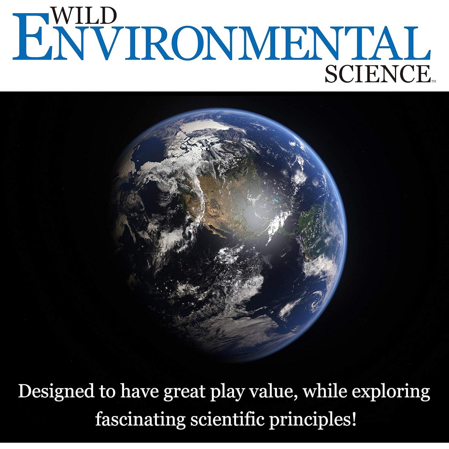 Kit de Ciencia Ambiental Salvaje - Crecimiento de Cristales 8+