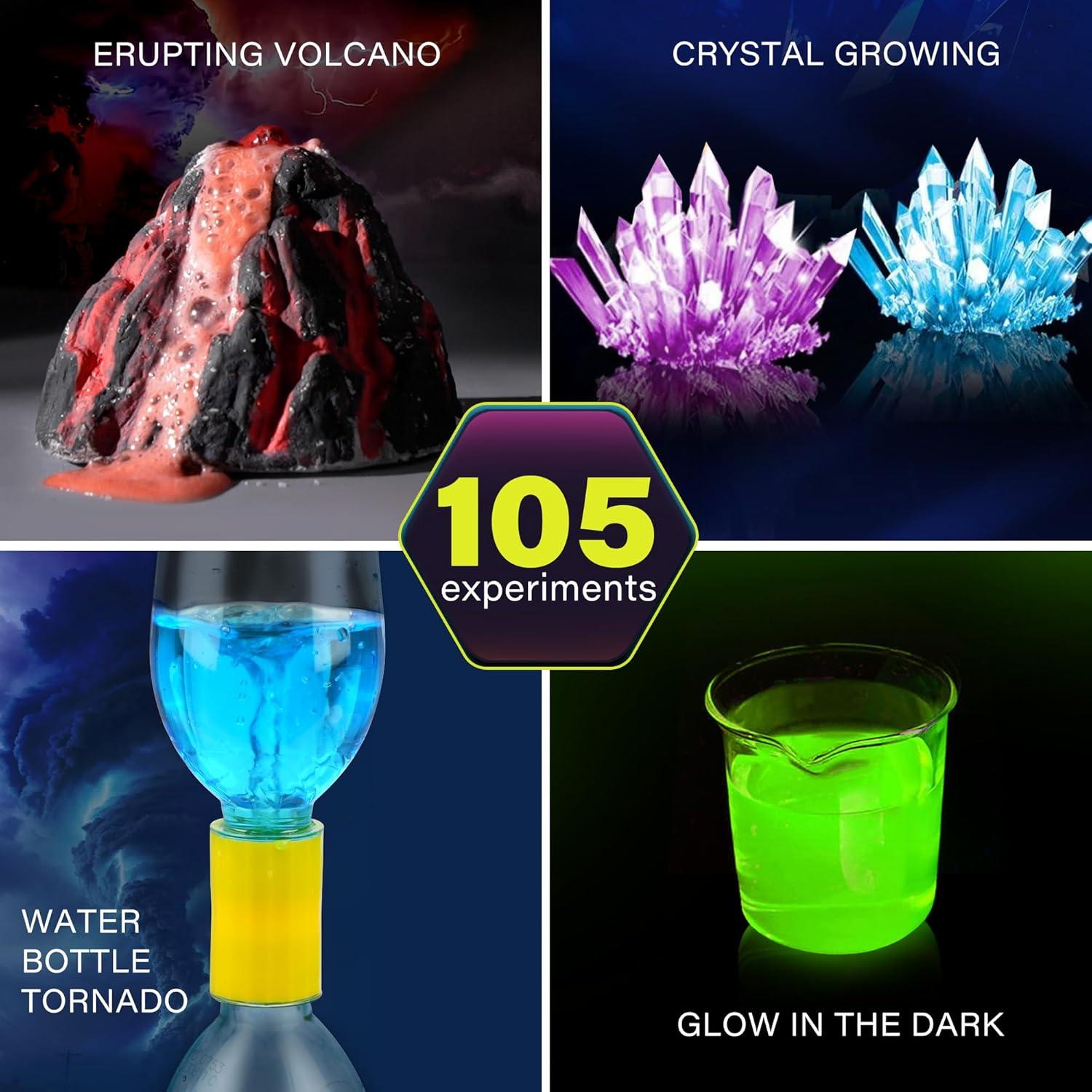 Kit de Ciencia BenBen 105 Experimentos para Niños 6-14 Años