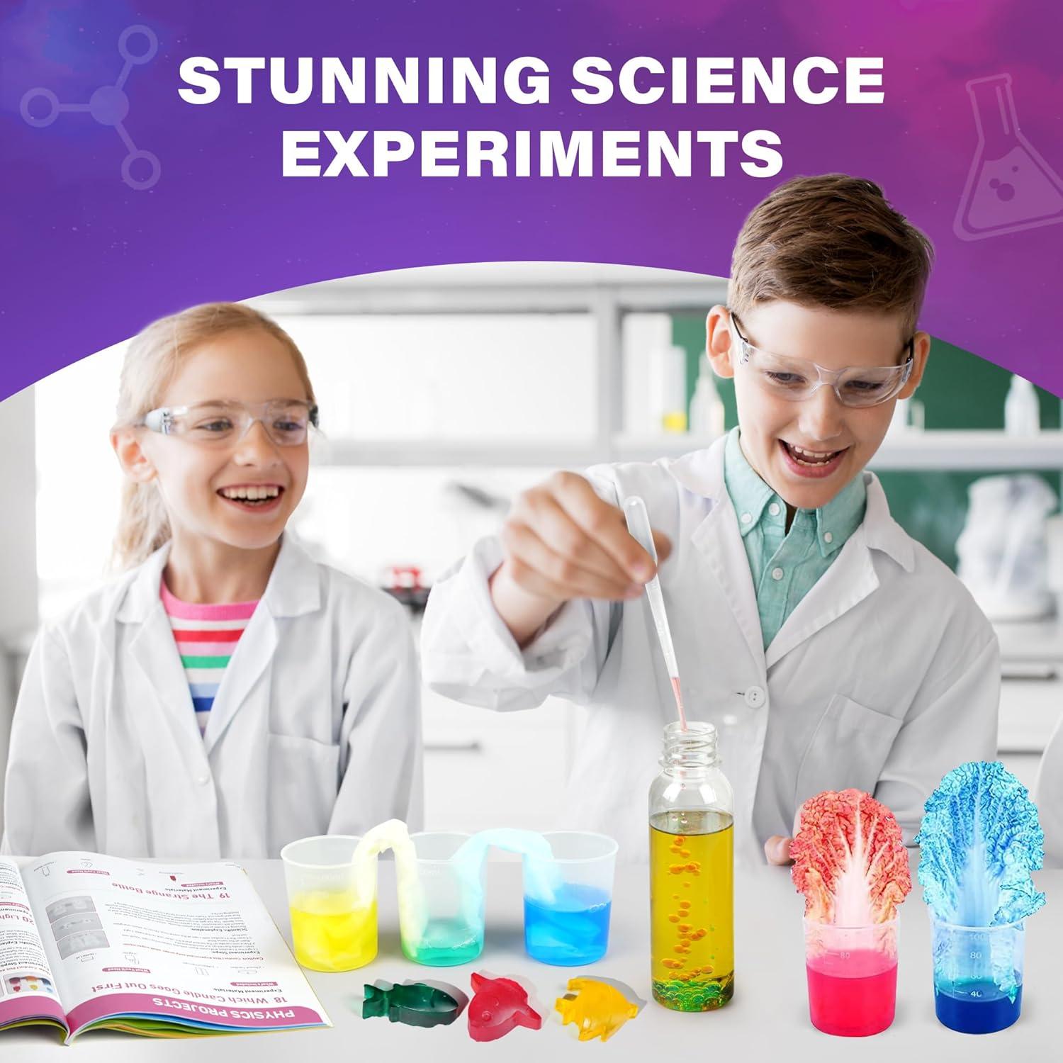 Kit de Ciencia BenBen 105 Experimentos para Niños 6-14 Años