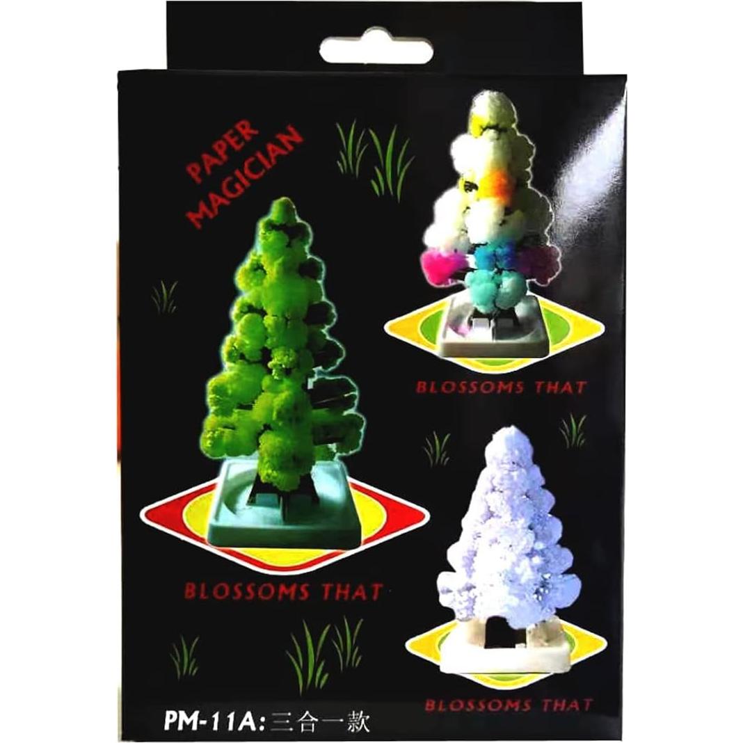 Mini Árbol de Navidad Creciente Geduochn 17x10 cm DIY Ciencia