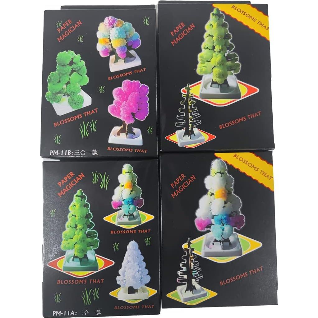 Mini Árbol de Navidad Creciente Geduochn 17x10 cm DIY Ciencia