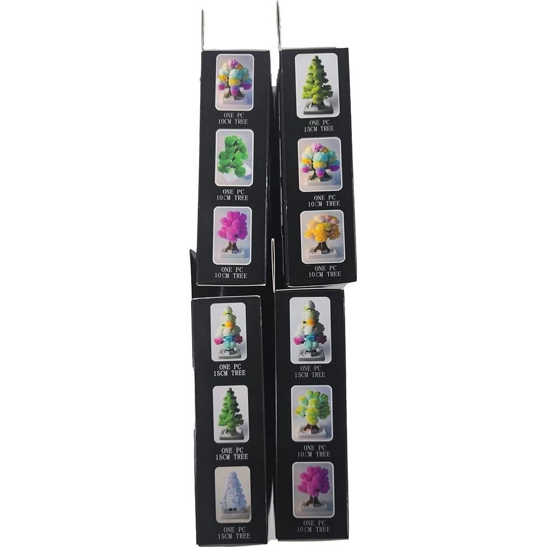 Mini Árbol de Navidad Creciente Geduochn 17x10 cm DIY Ciencia