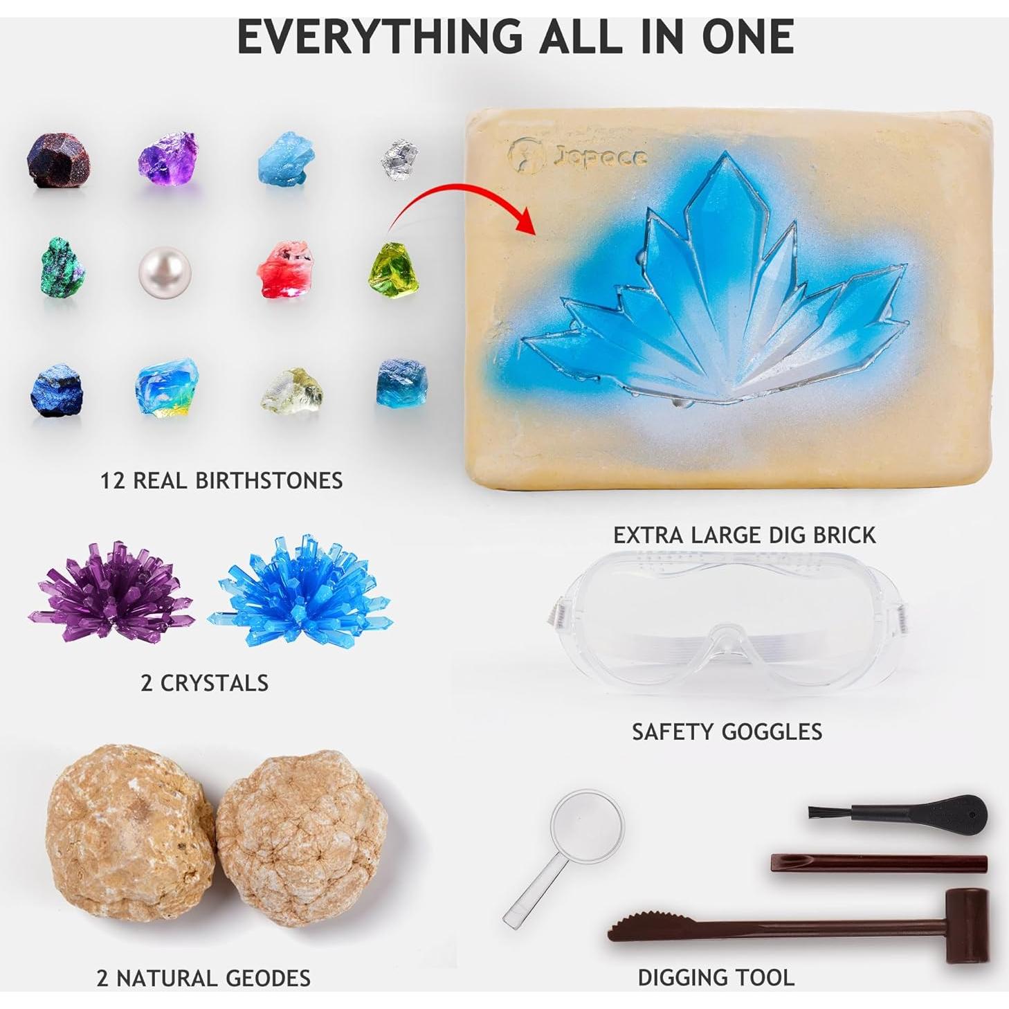 Kit de Ciencia de la Tierra Japace para Niños 4-14 Años