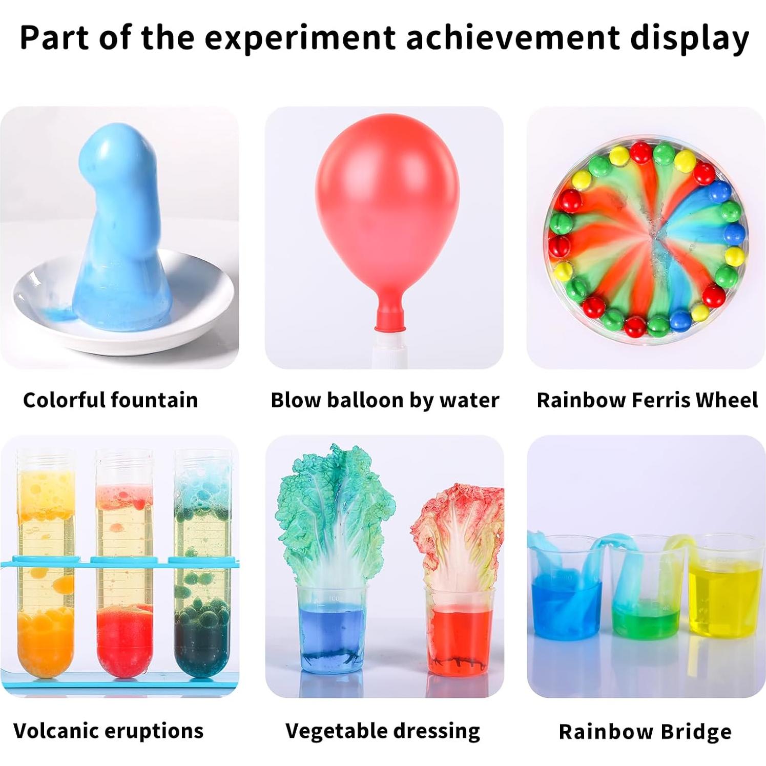 Kits de Experimentos de Química SNAEN 240+ para Niños 6-12 Años