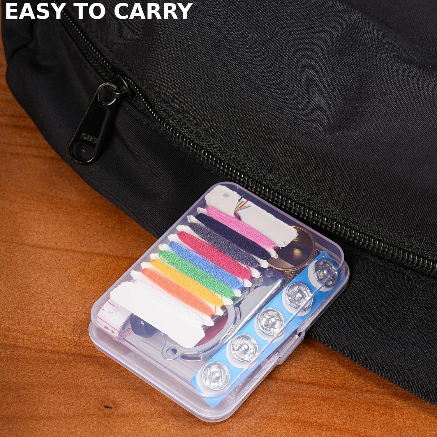 Kit de Costura de Viaje Veapils 38 Piezas Portátil Mini