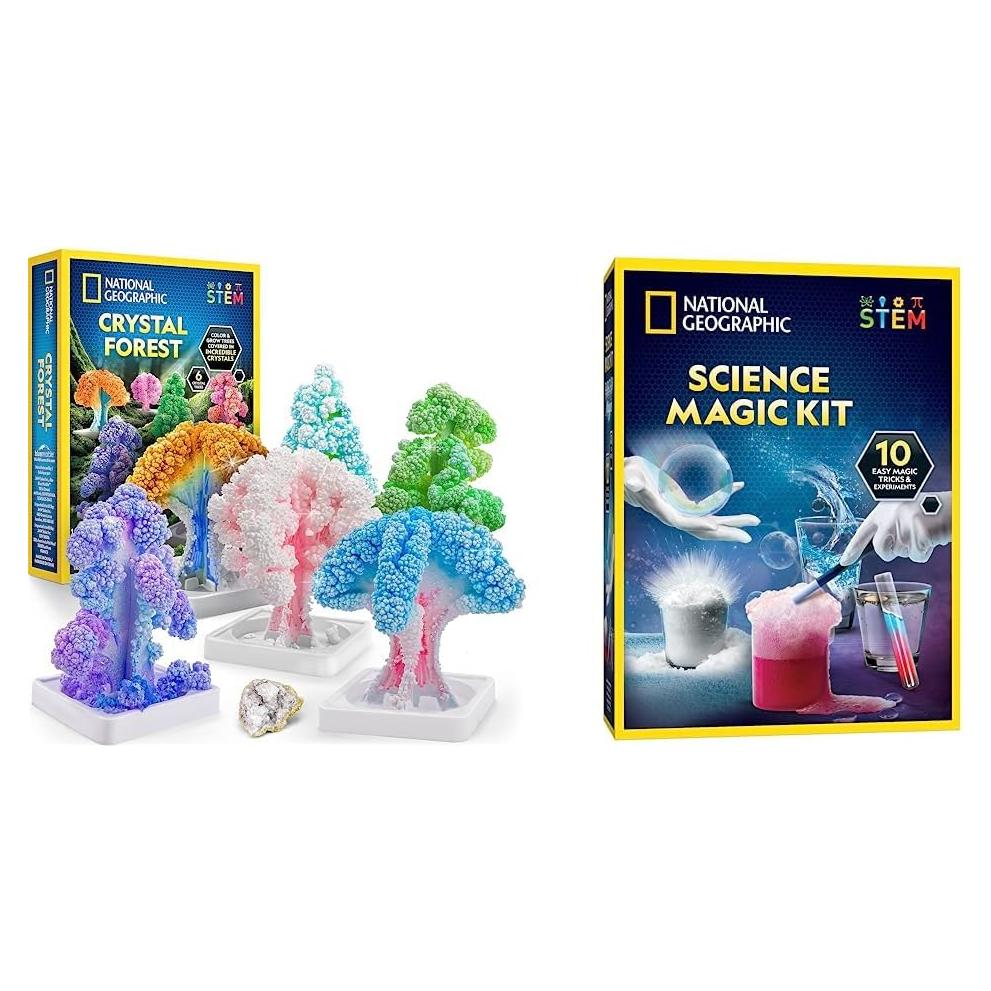 Kit de Crecimiento de Cristales National Geographic - 6 Árboles