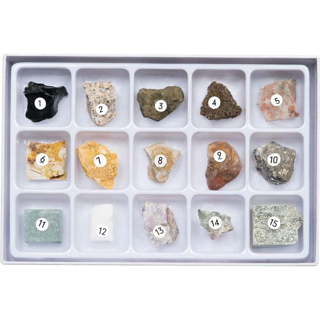 Kit de Crecimiento de Cristales Toysmith - Ciencia de Minerales y Rocas