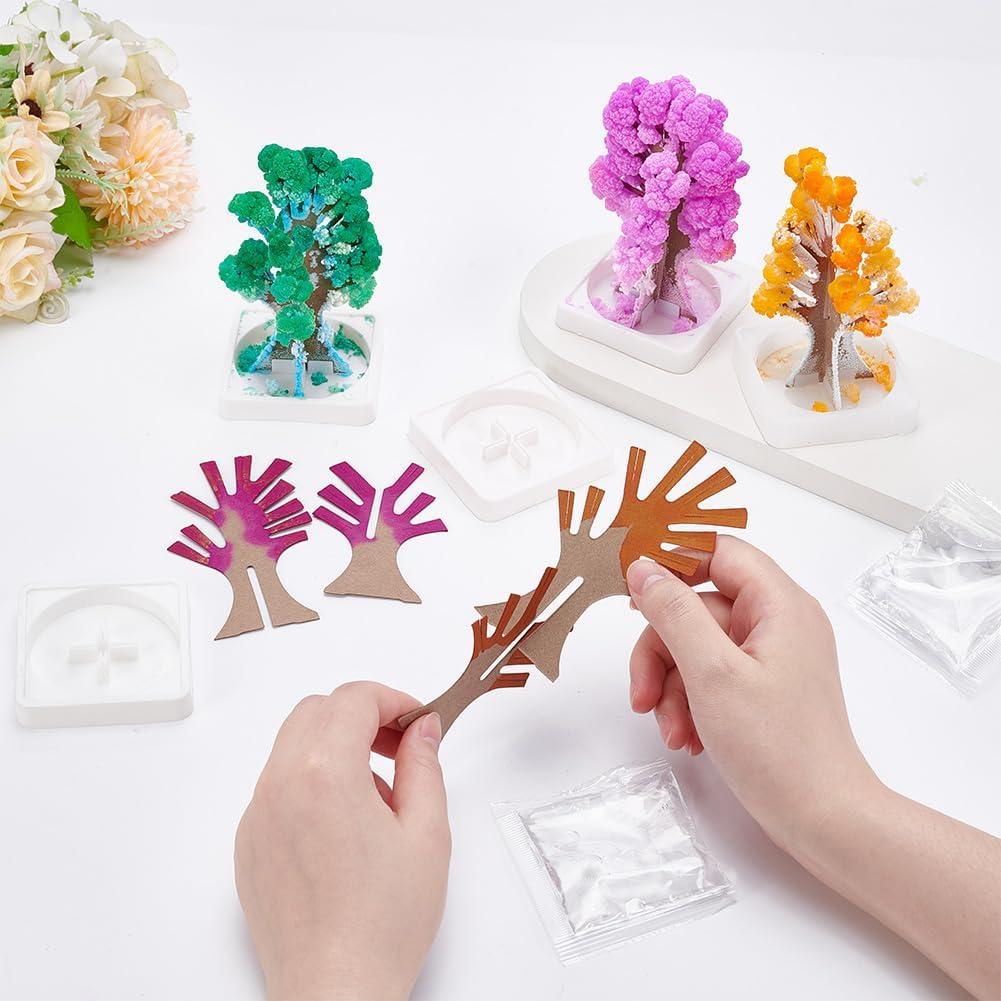 Kit de Crecimiento de Cristales WEBEEDY - 3 Árboles de Cristal