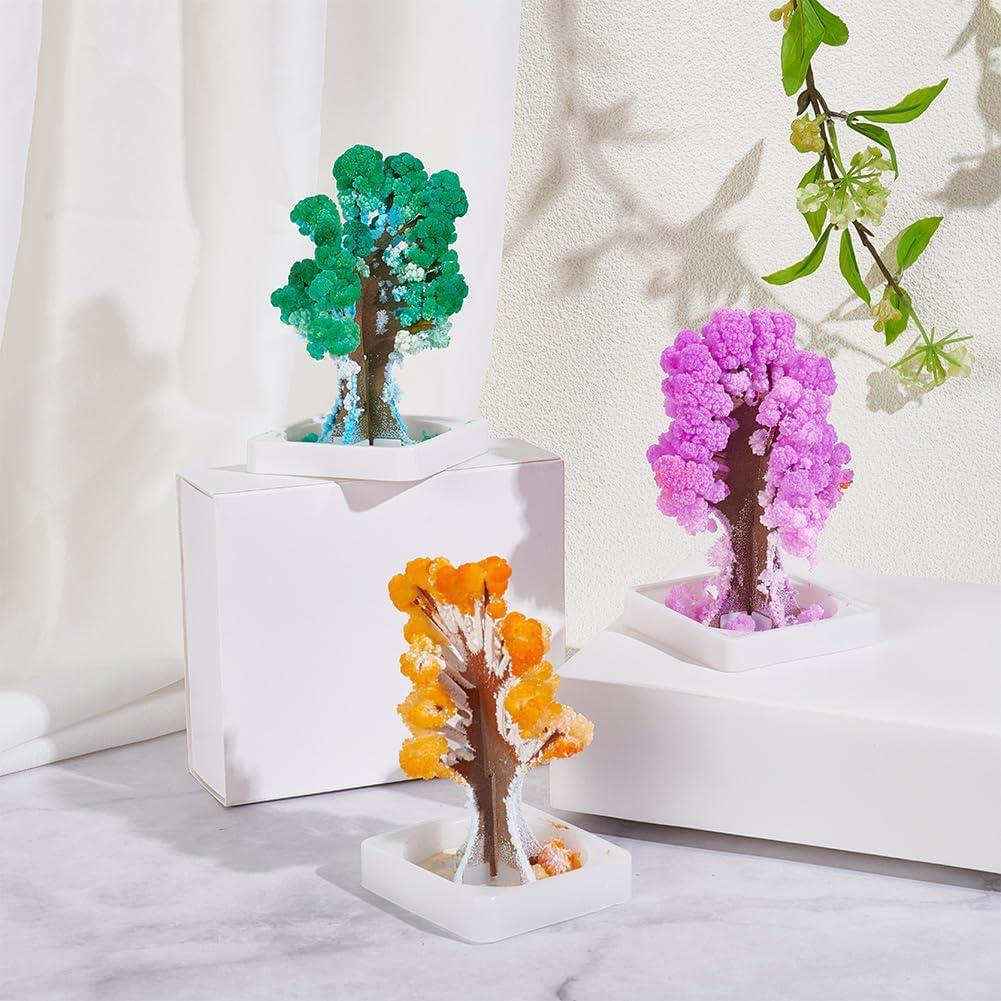 Kit de Crecimiento de Cristales WEBEEDY - 3 Árboles de Cristal