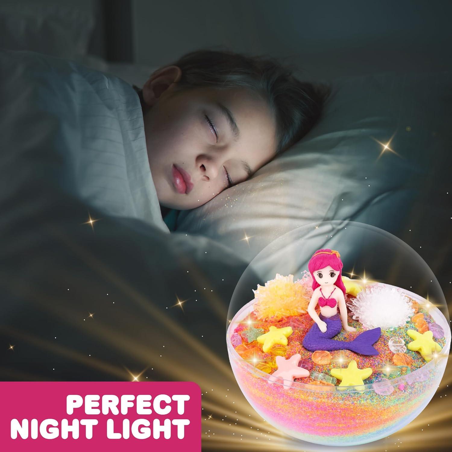 Kit de Terrario de Sirena ArtCreativity con Cristales y Luces