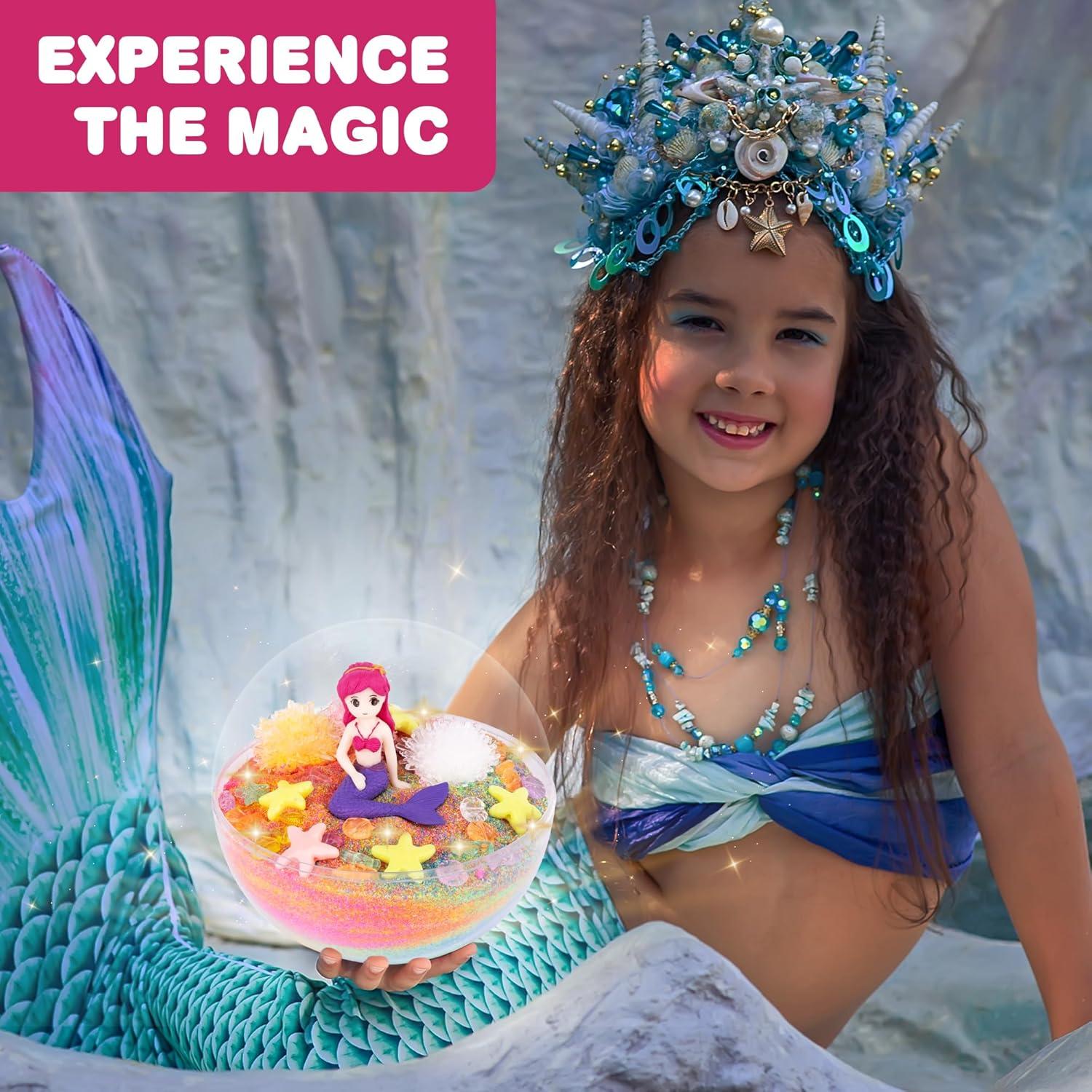 Kit de Terrario de Sirena ArtCreativity con Cristales y Luces