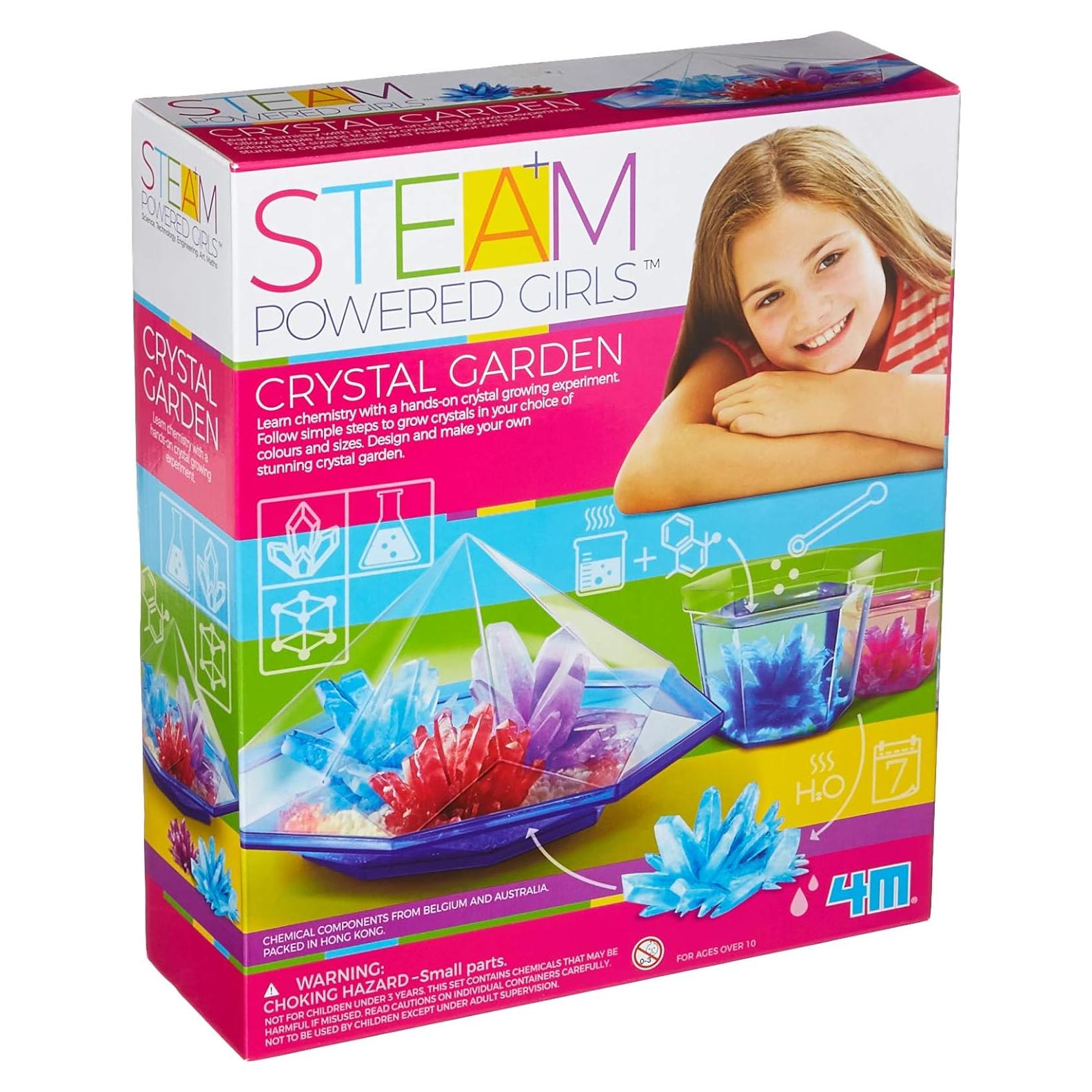 Juguete Jardín de Cristales 4M - Experimento de Química DIY