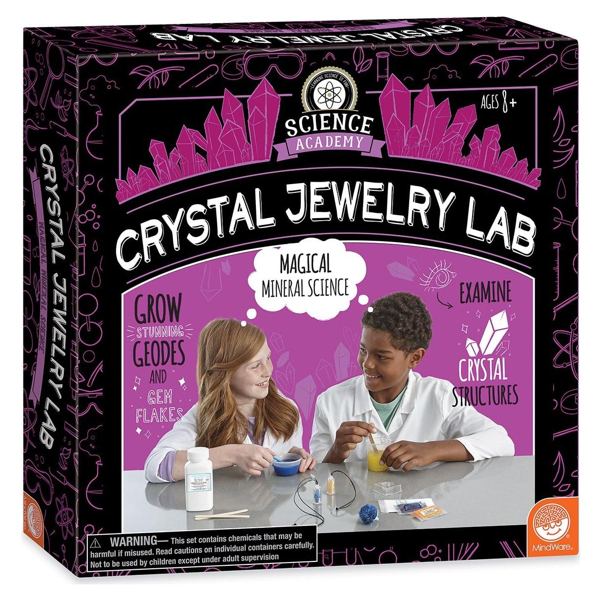 Laboratorio de Joyería de Cristal MindWare - 18 Piezas