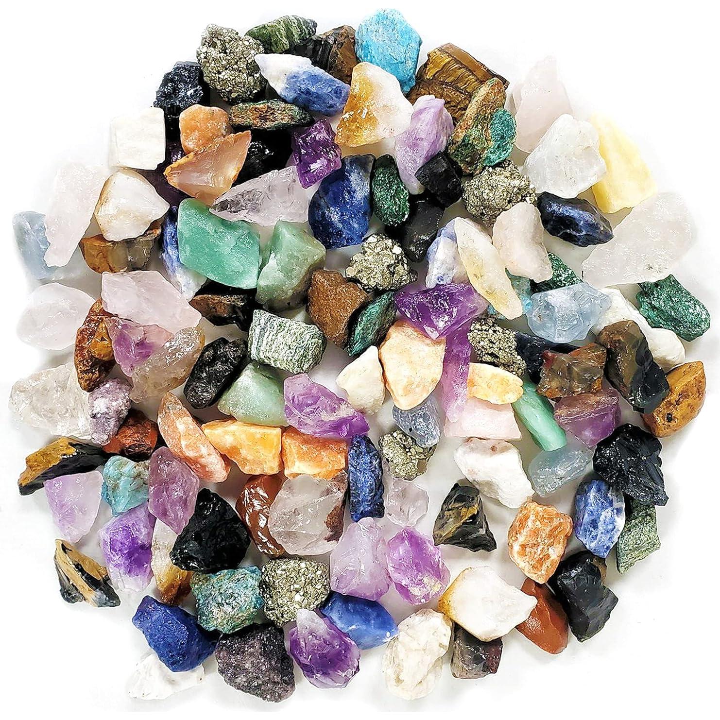 Kit de Rocas y Fósiles Dan&Darci - 250+ Gemas y Minerales