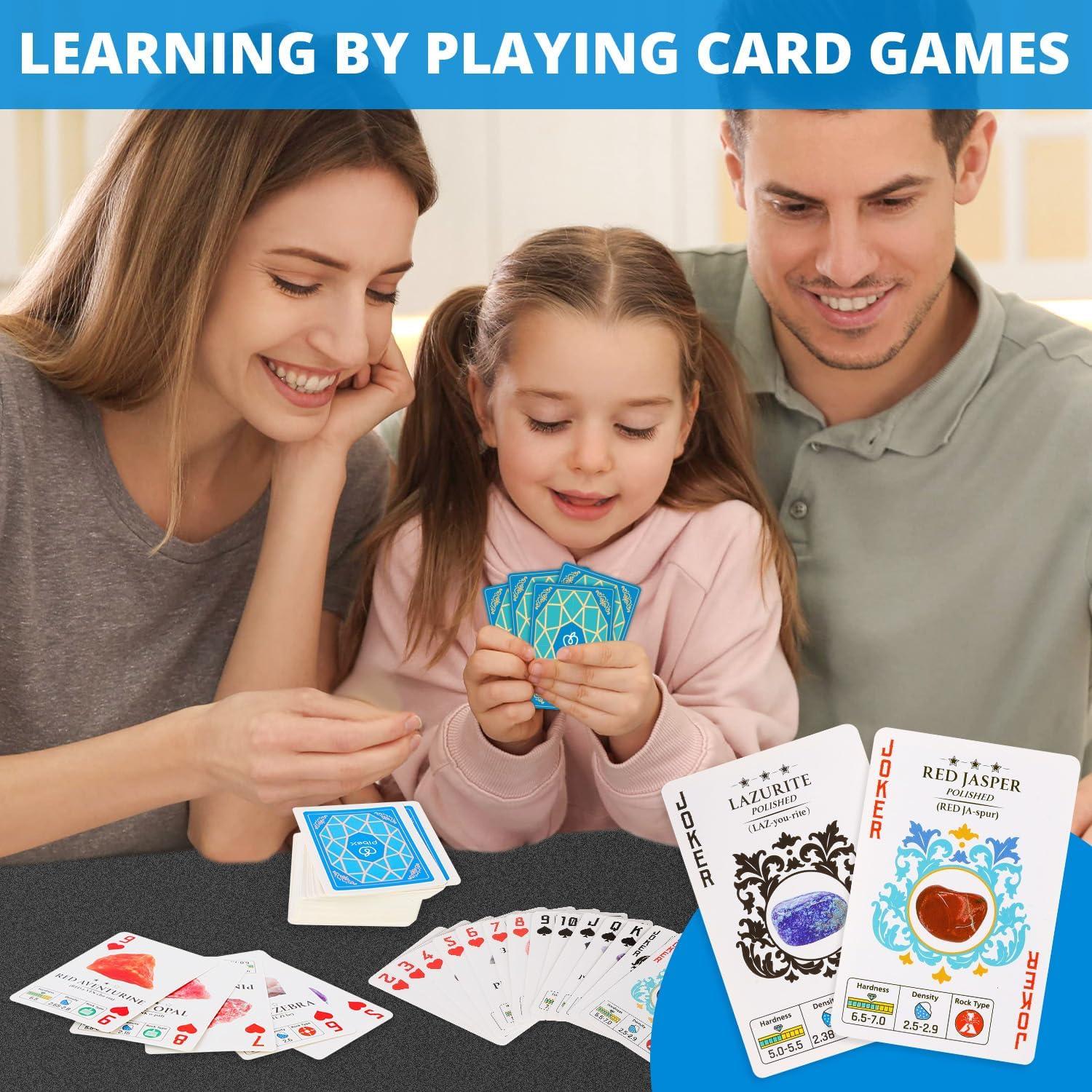 Kit de Colección de Rocas PIBEX - 54 Piezas con Guía