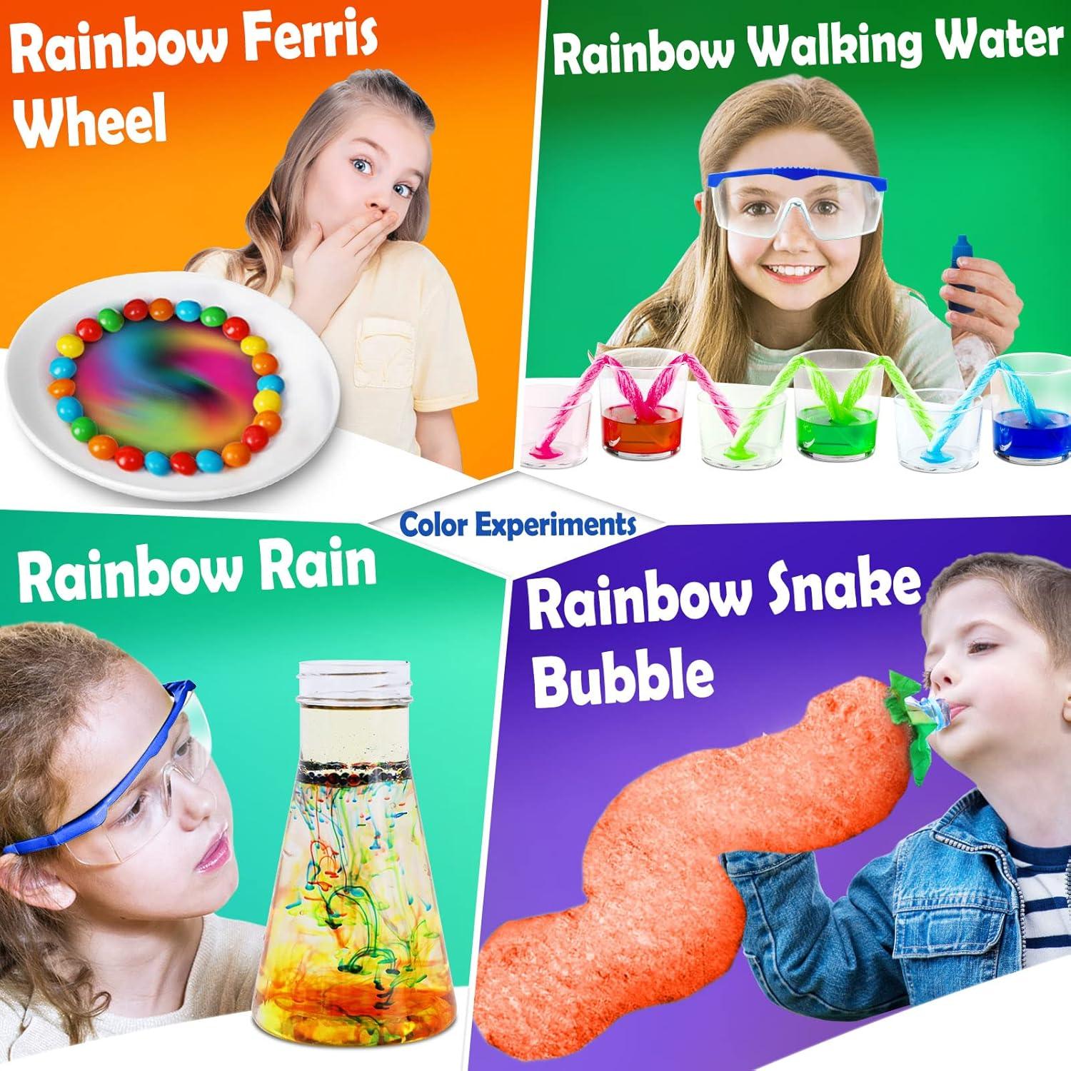 Kit de Experimentos Científicos UNGLINGA 60+ para Niños