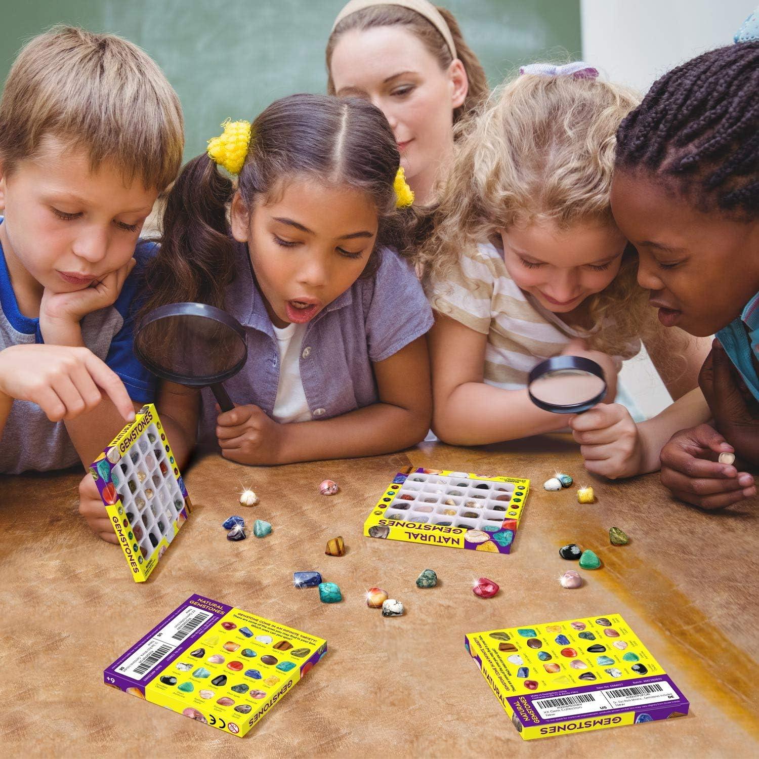 Set de Gemas y Minerales XXTOYS 25PCS para Niños 6-12 Años